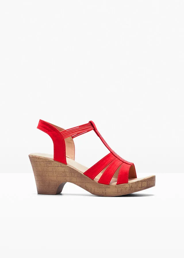 Sandalia pala Rojo