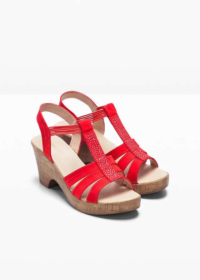Sandalia pala Rojo