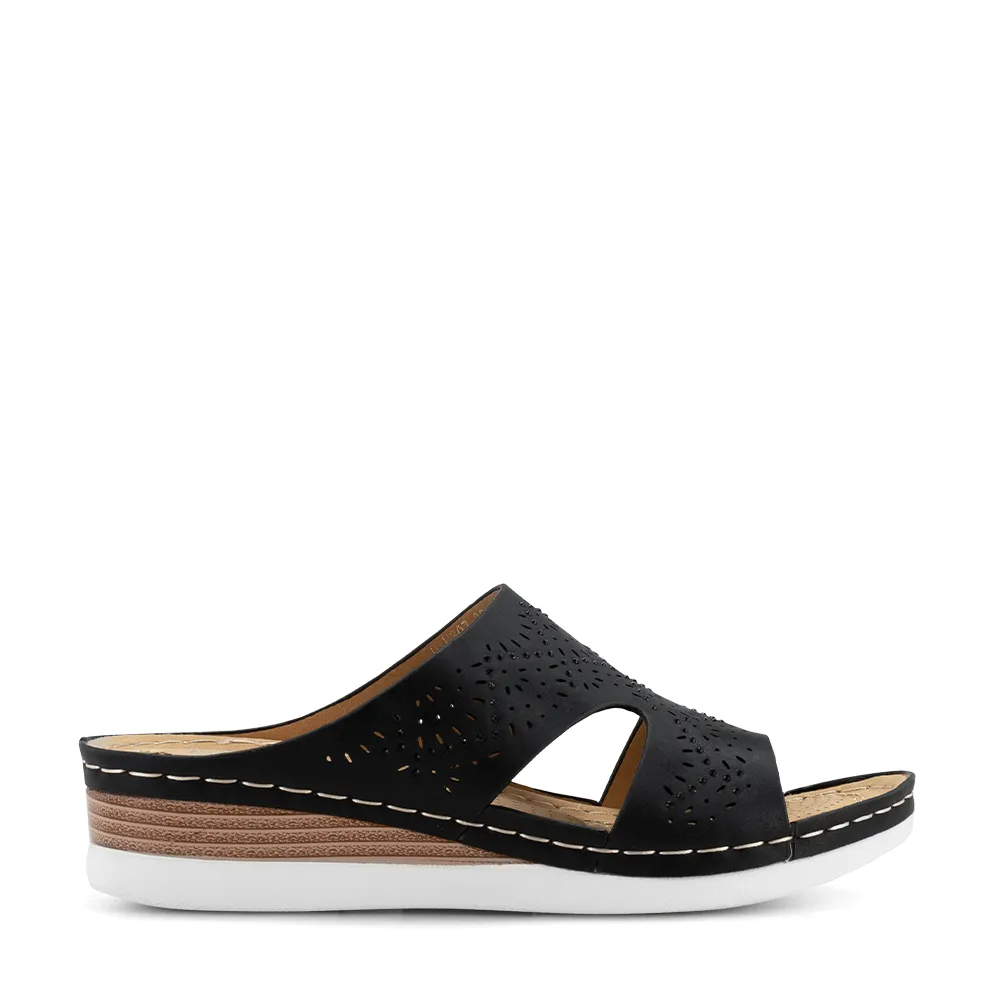 Sandalia Plataforma Negro Casual Qiu307 Weide