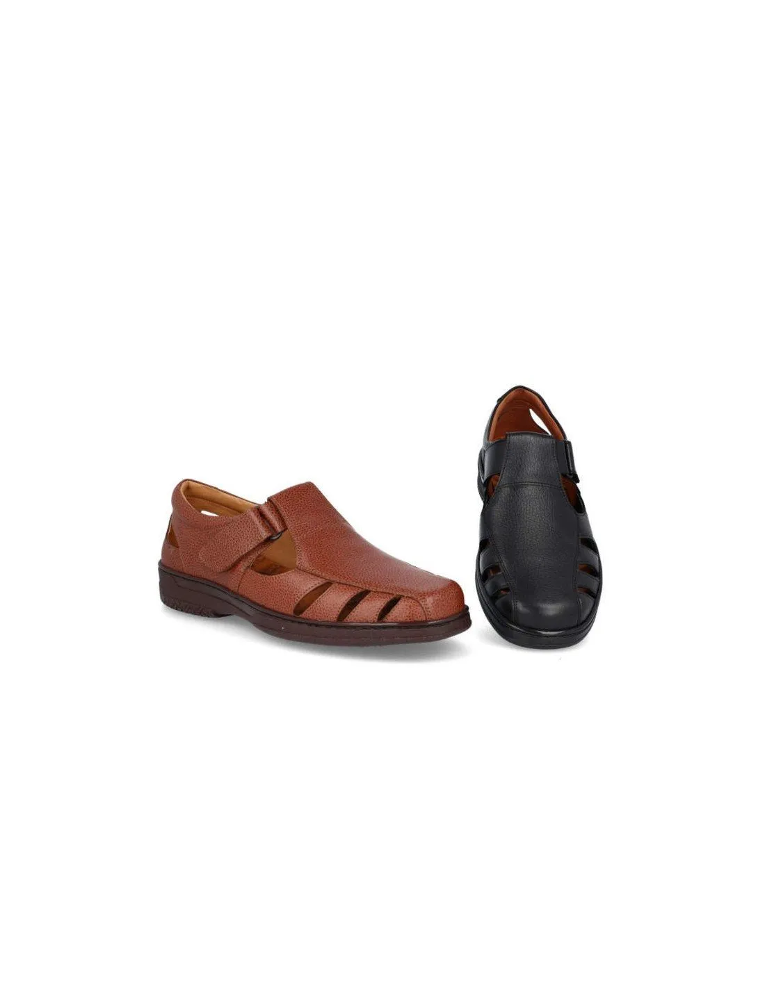 Sandalias Caballero de Piel
