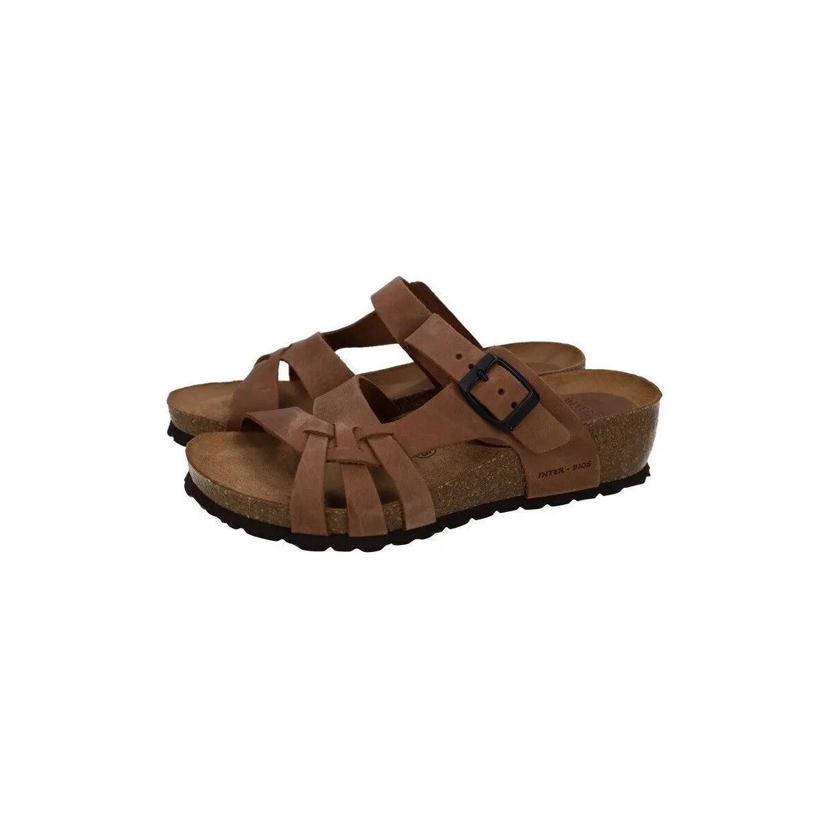 Sandalias de piel