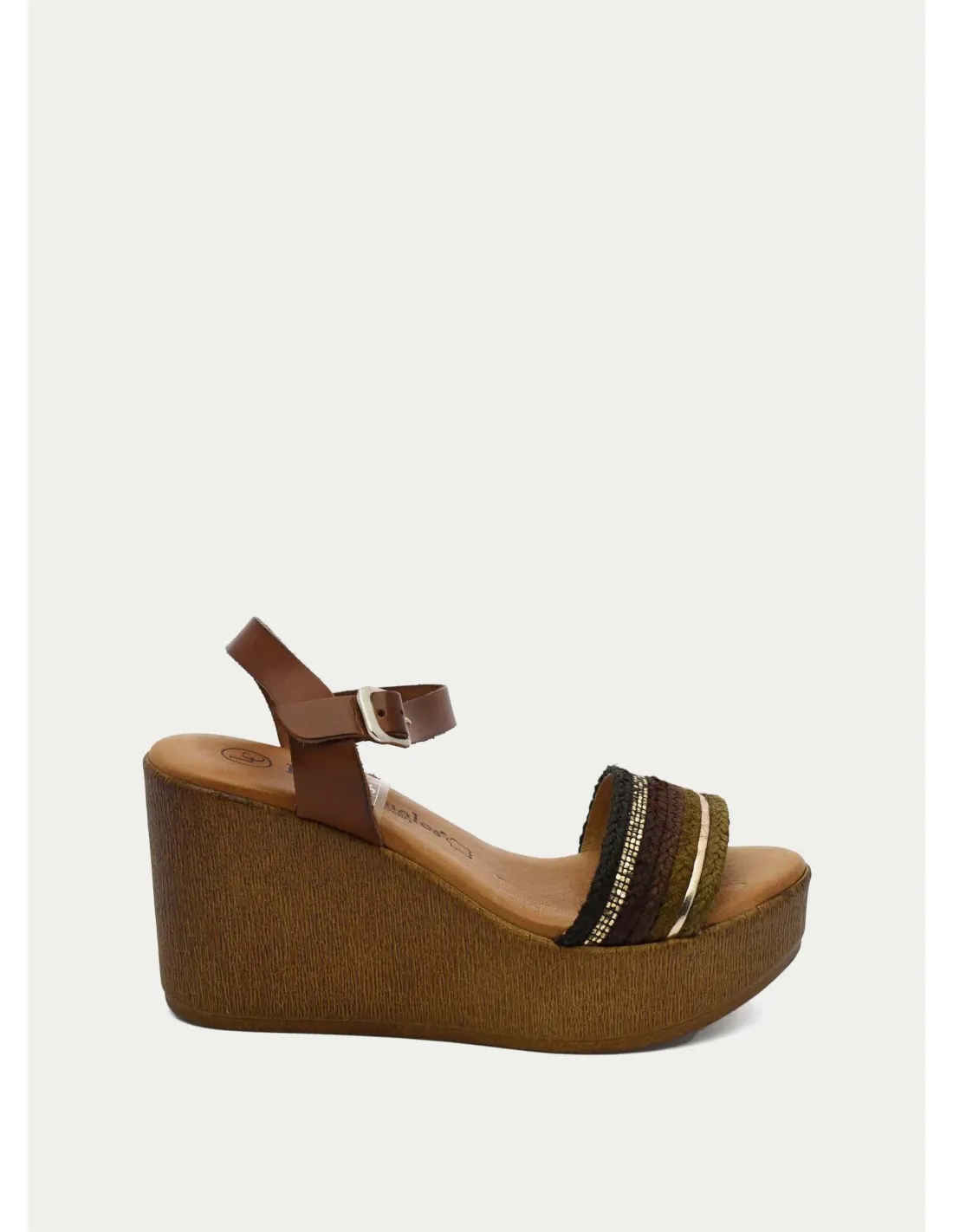 SANDALIAS LOLA CANALES 18650 CUERO 