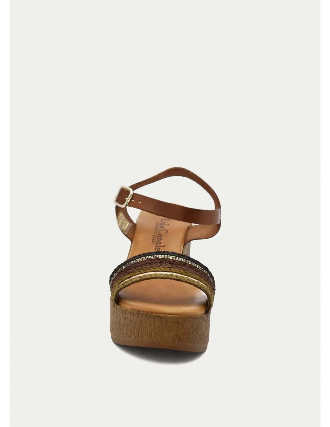 SANDALIAS LOLA CANALES 18650 CUERO 