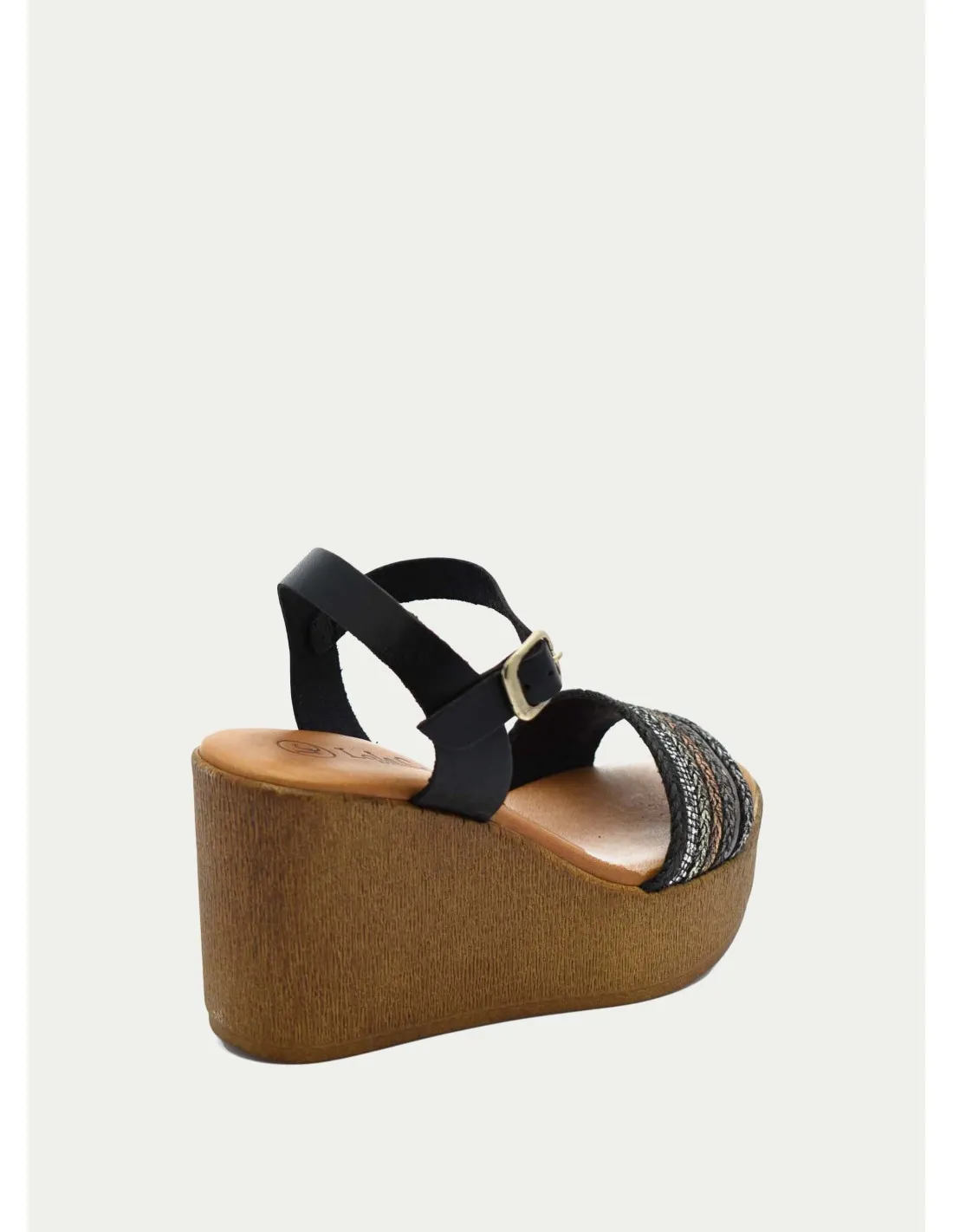 SANDALIAS LOLA CANALES 18650 NEGRO 