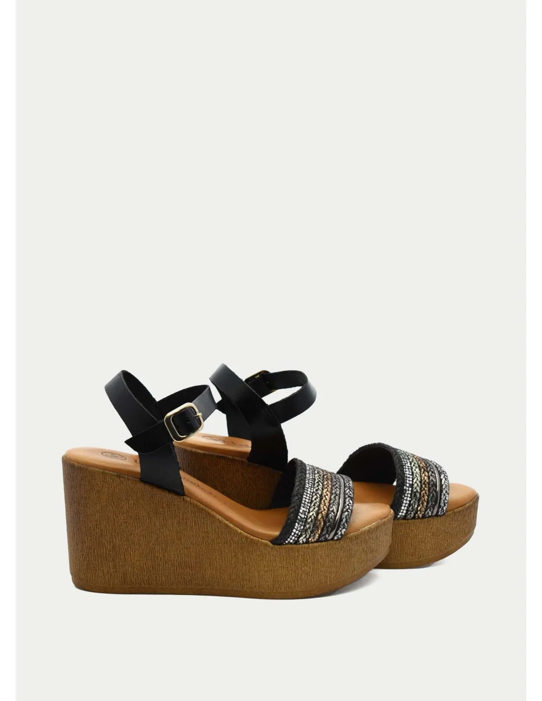 SANDALIAS LOLA CANALES 18650 NEGRO 