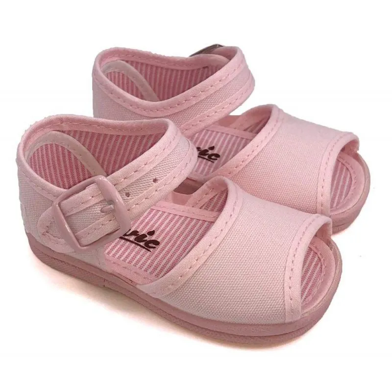 Sandalias niña de lona