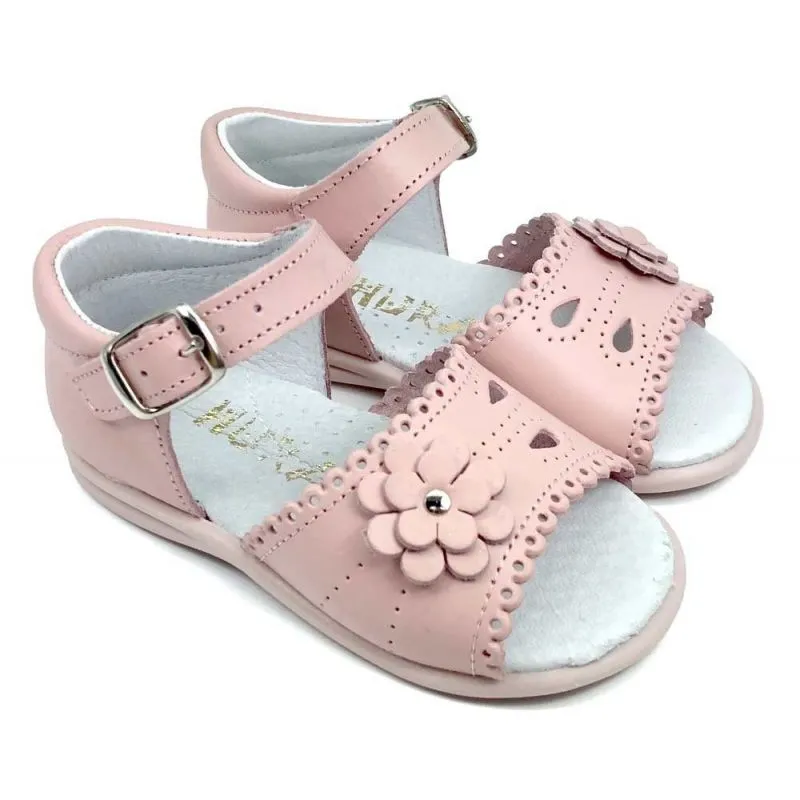 Sandalias niña de piel primeros pasos