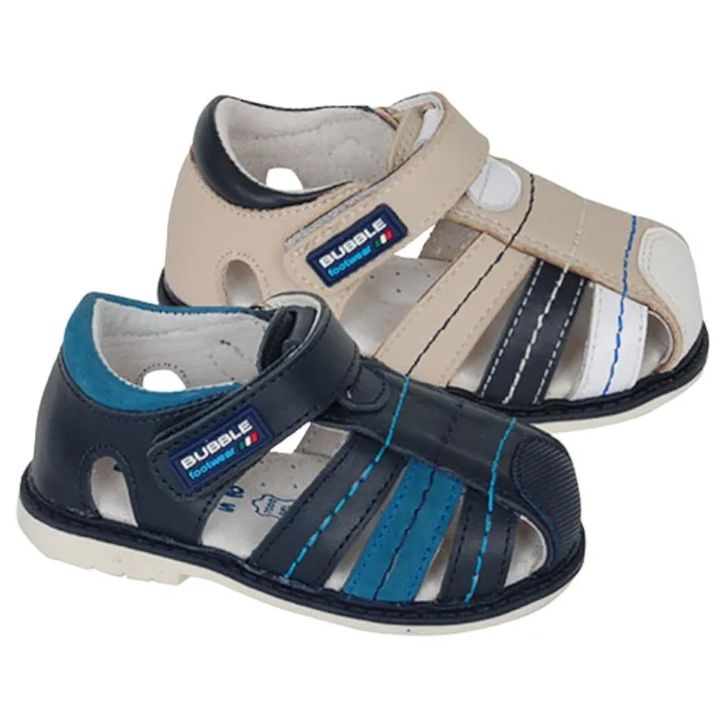 Sandalias niño en piel
