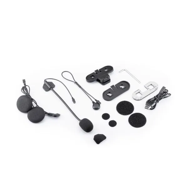 Scorpion Exo GT SP Air Solid White Pearl + Kit Bluetooth Lokui K30 