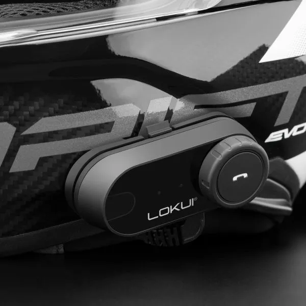 Scorpion Exo GT SP Air Solid White Pearl + Kit Bluetooth Lokui K30 