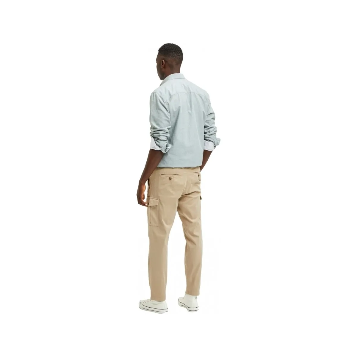 SLIM TAPERED WICK 172 CARGO PANTS  CHINCHILLA