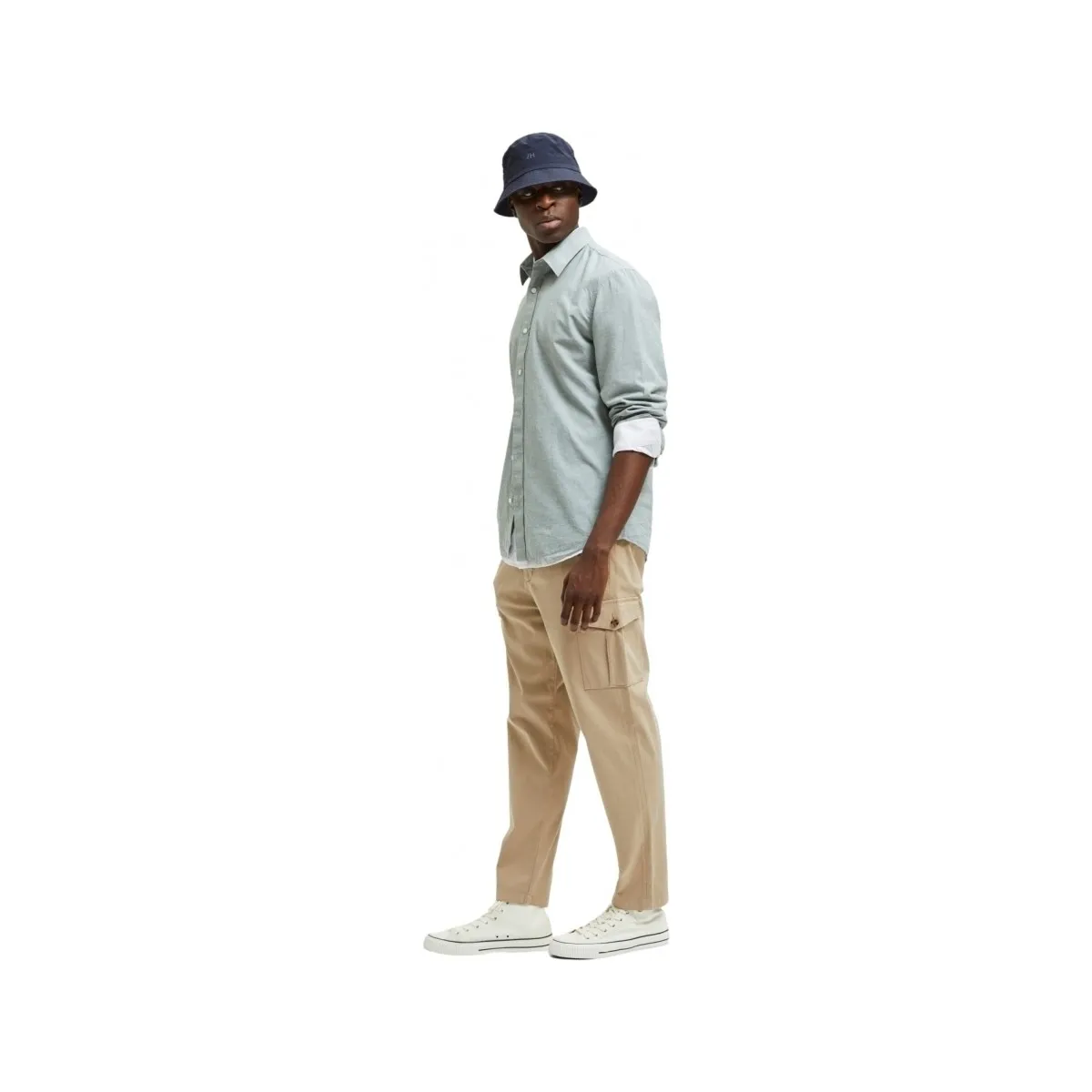 SLIM TAPERED WICK 172 CARGO PANTS  CHINCHILLA