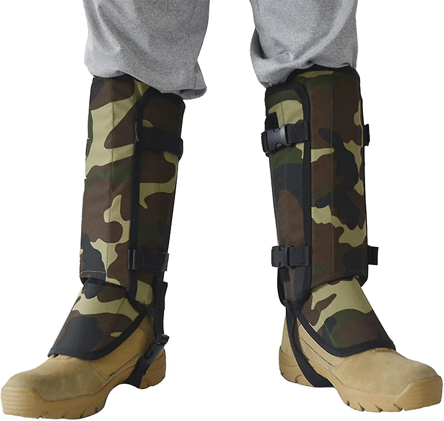 Snake Gaiters For Hunting Snake Guard Protection For Legs From Snake Bites & Briar Thorns & Brush Adjustable Size For Me