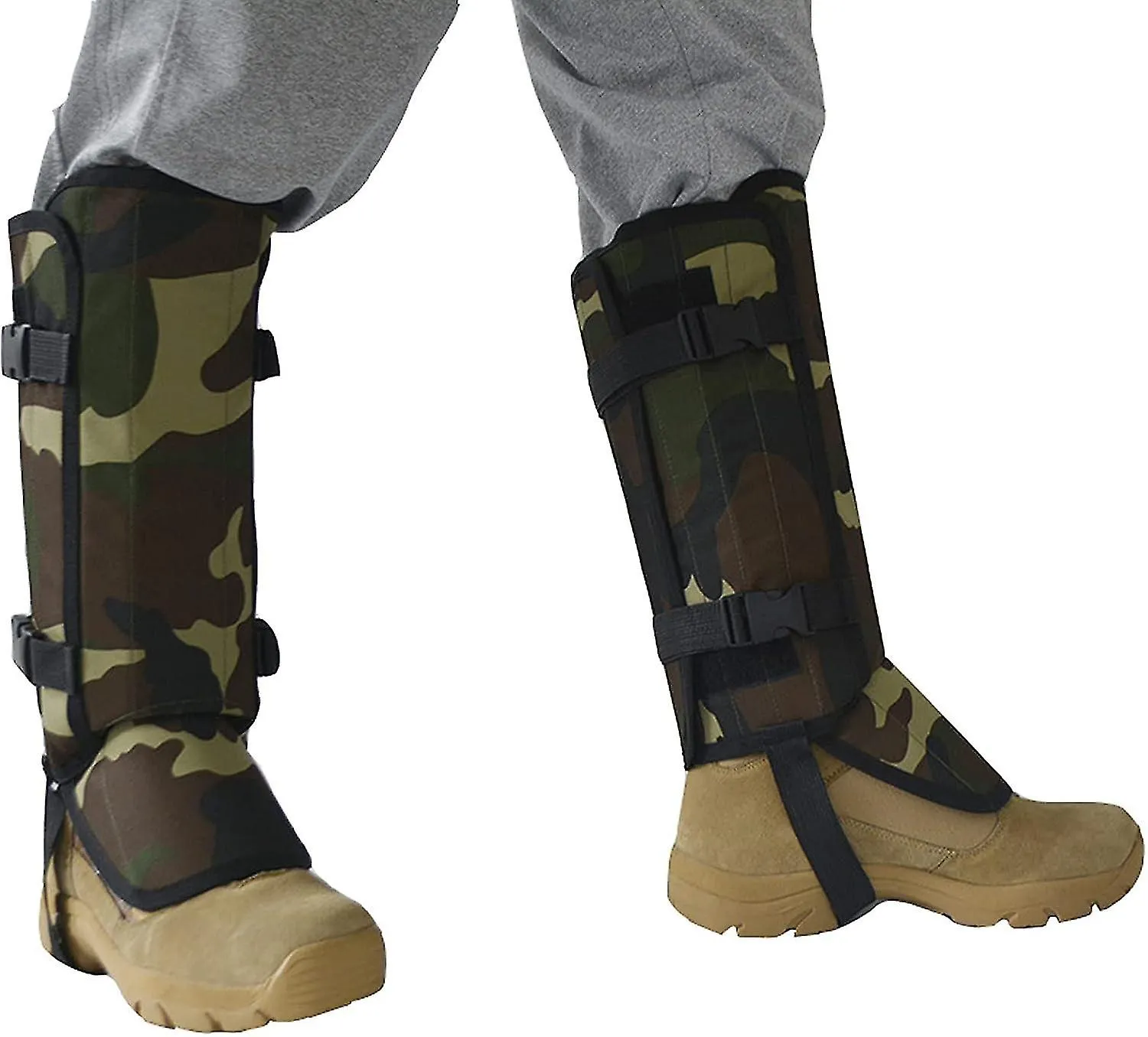 Snake Gaiters For Hunting Snake Guard Protection For Legs From Snake Bites & Briar Thorns & Brush Adjustable Size For Me