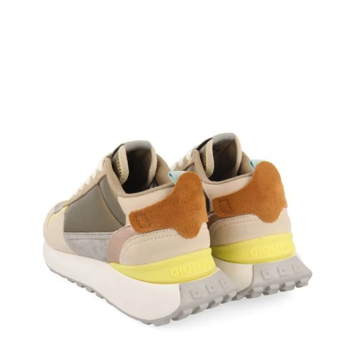 Sneakers Gioseppo Retro doradas con detalles Selkirk