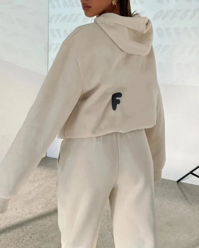 SOBRE DE PISTAS MUJERES CONEDIADA MUJERES 2 piezas Conjunto de sudadera con sudadera con capucha de manga de manga larga deporti