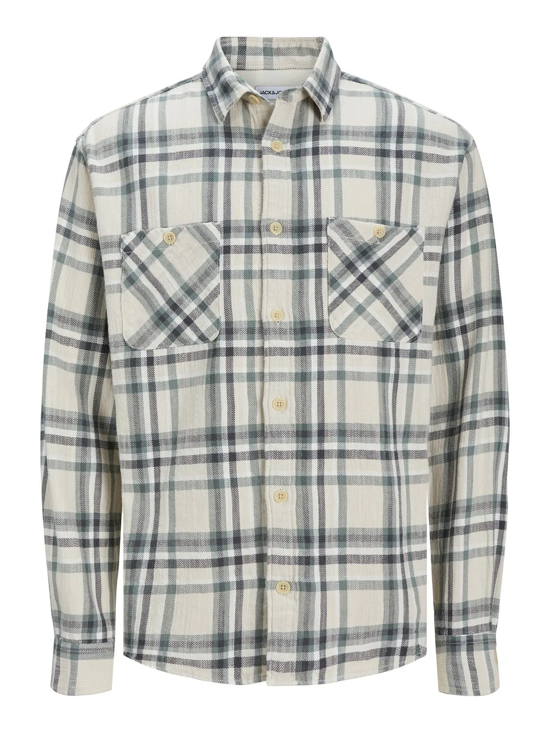Sobrecamisa Corte relaxed | Gris claro | Jack & Jones®