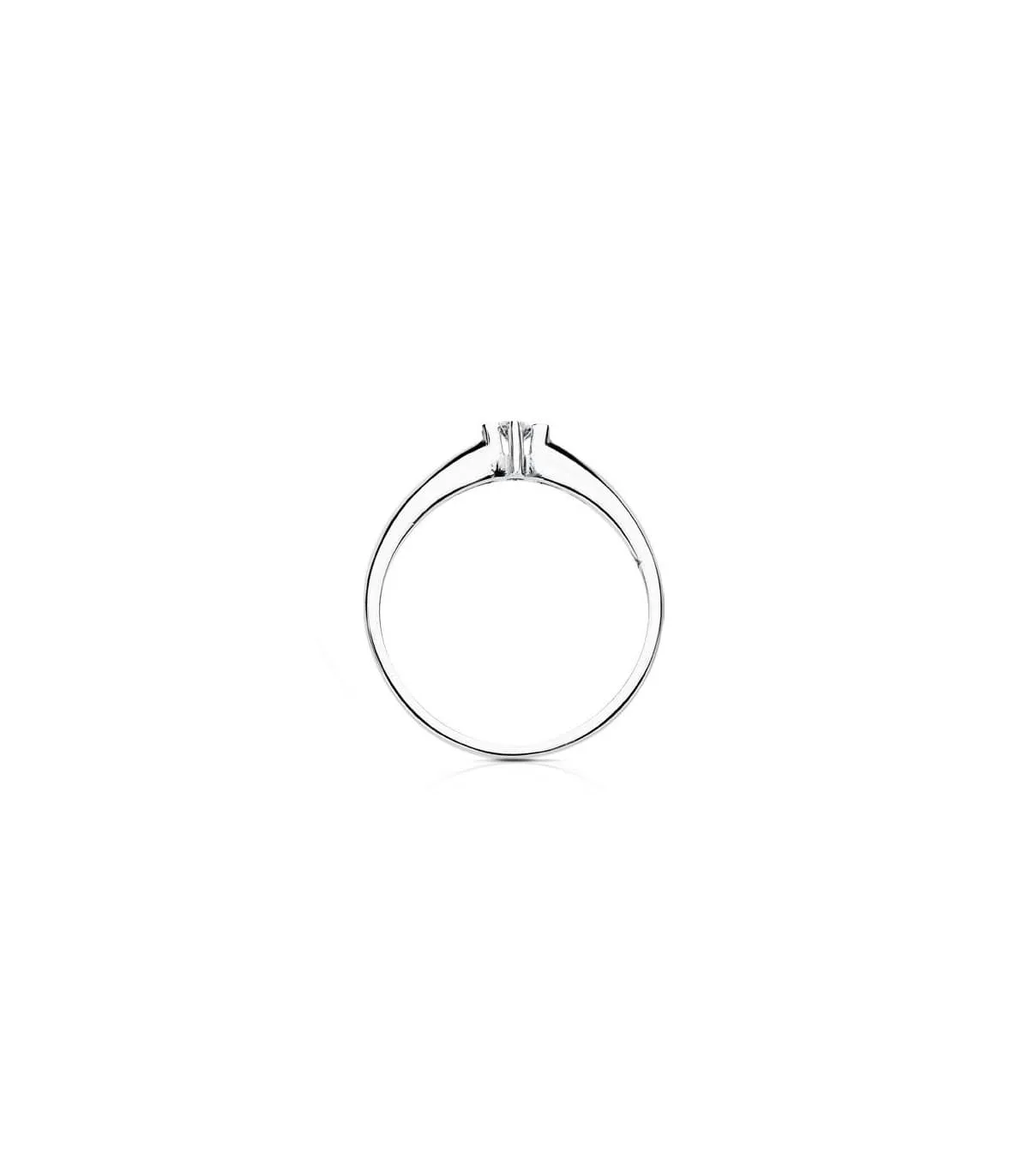 Solitaire Amalfi 0.10 Ct. 18 K