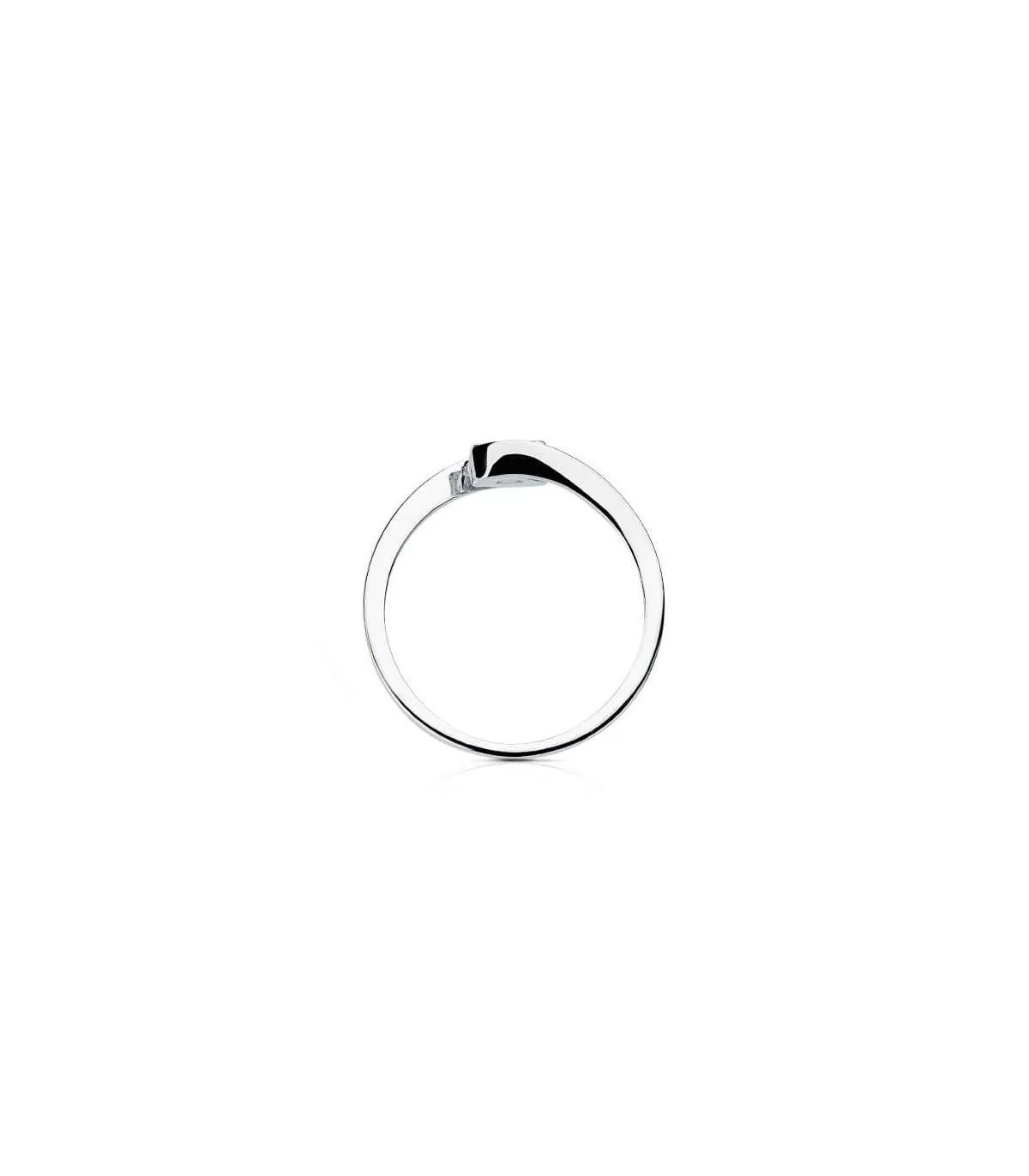 Solitaire Milanesse 0.200 Ct. 18 K