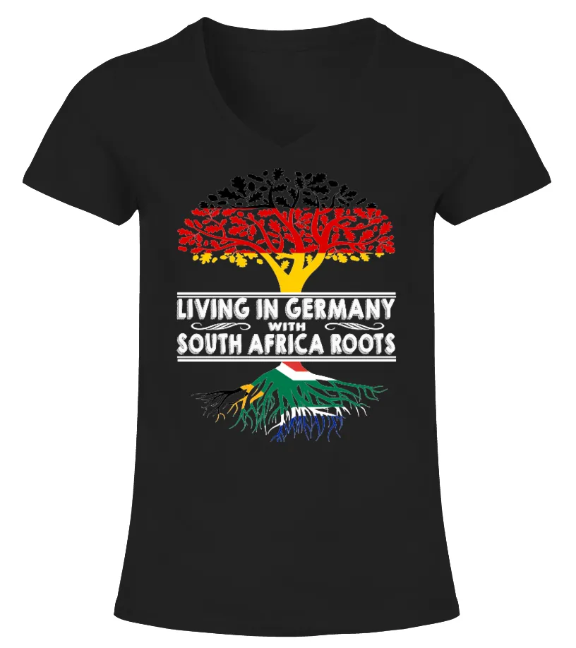SOUTH AFRICA ROOTS  LIMITED EDITION CAMISETA CUELLO PICO MUJER