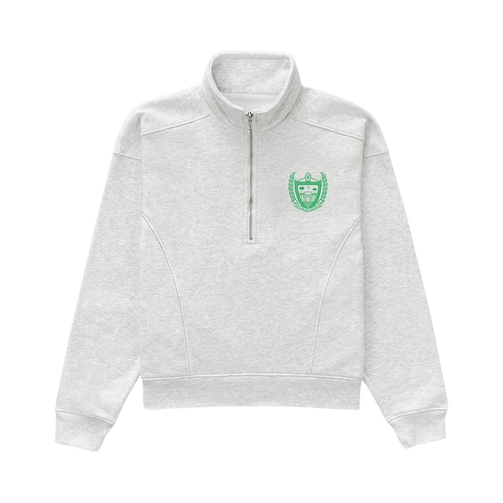 Sporty & Rich Beverly Hills Quarter Zip Crewneck