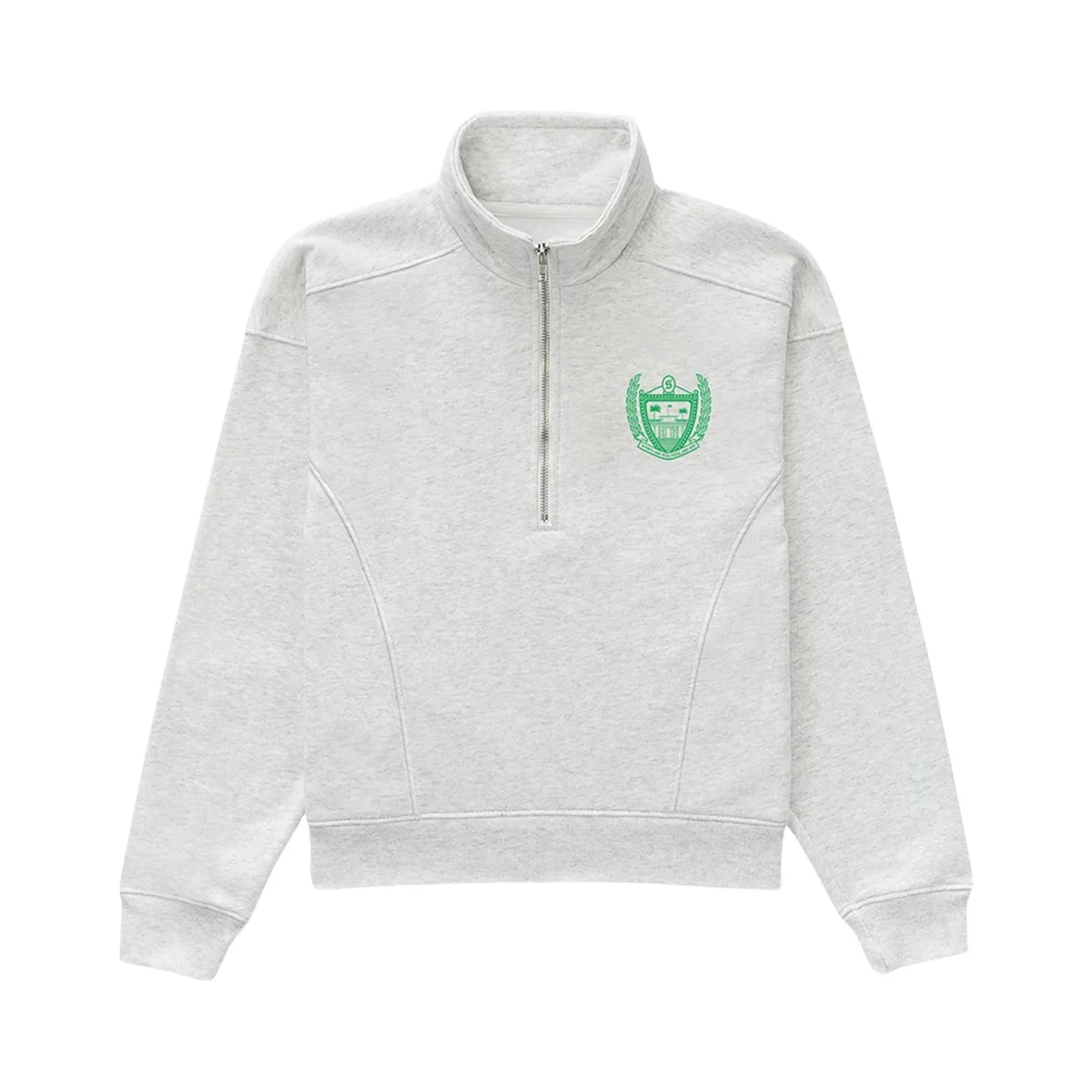 Sporty & Rich Beverly Hills Quarter Zip Crewneck