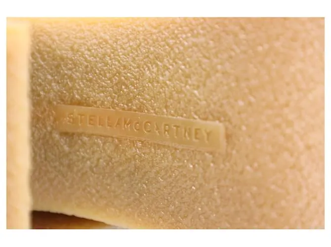 Stella Mc Cartney Stella McCartney Praline Skyla Tobillo con plataforma gruesa en poliuretano marrón Castaño 