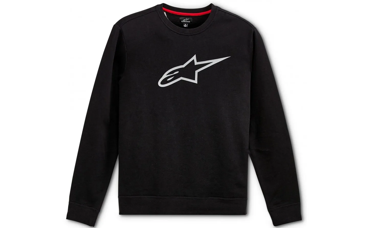 SUDADERA ALPINESTARS AGELESS CREW NEGRO |1212513221011|