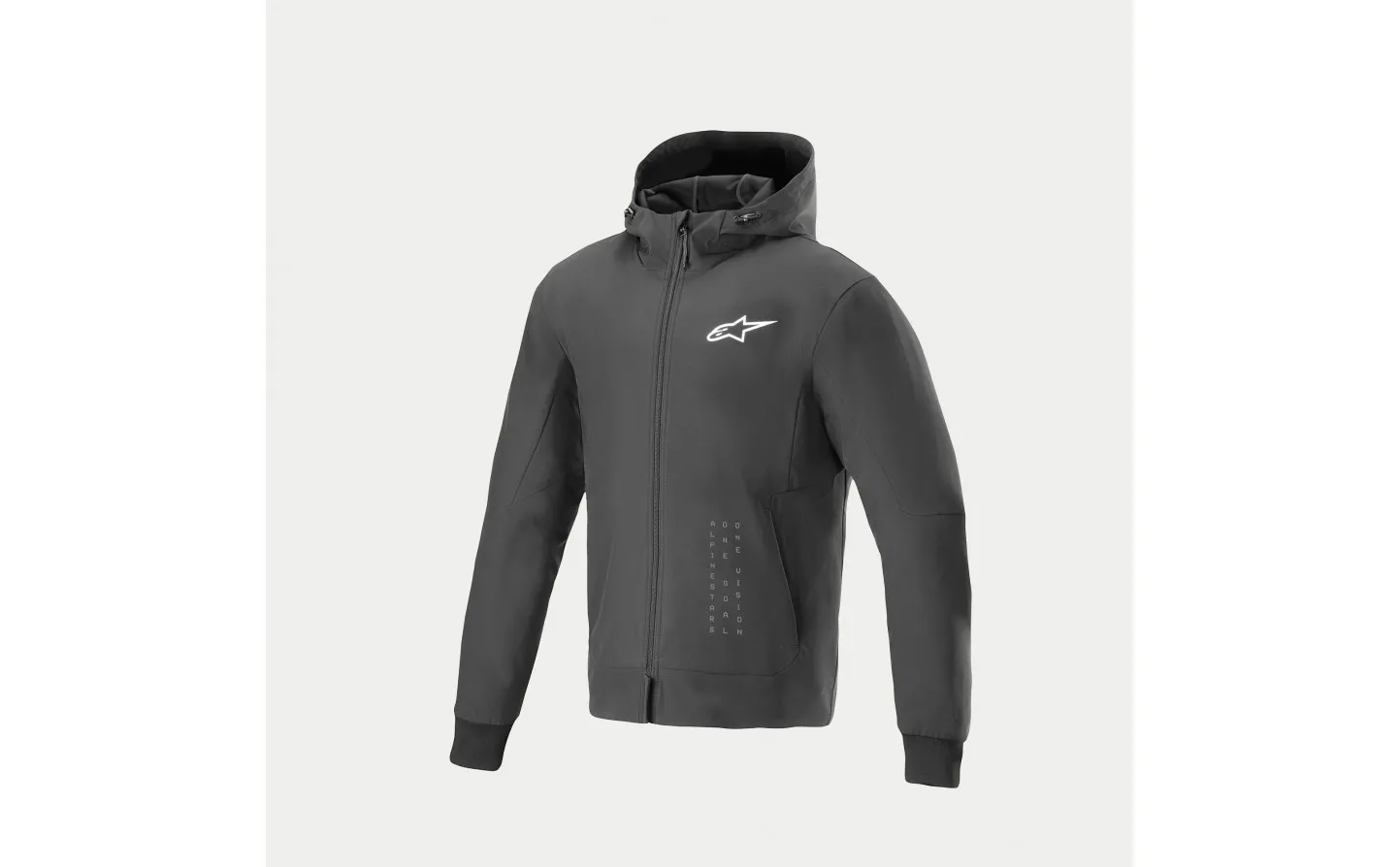 SUDADERA ALPINESTARS RADIUM TECH NEGRO BLANCO |420262412|