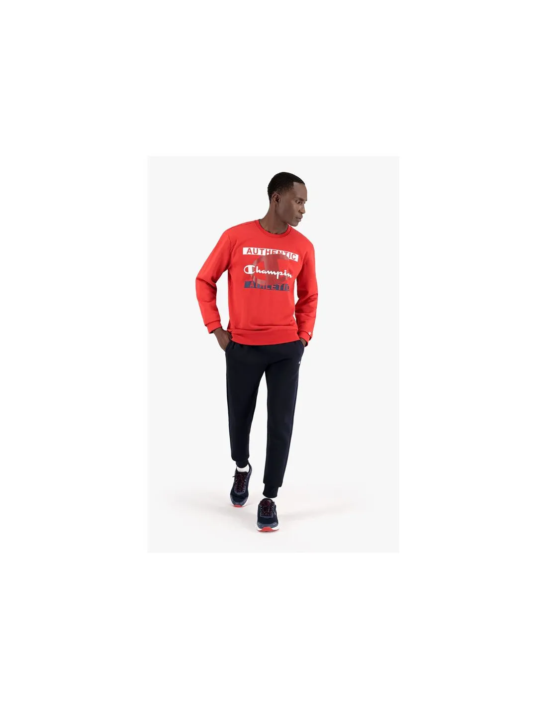 Sudadera Champion Authentic Athletic M Red