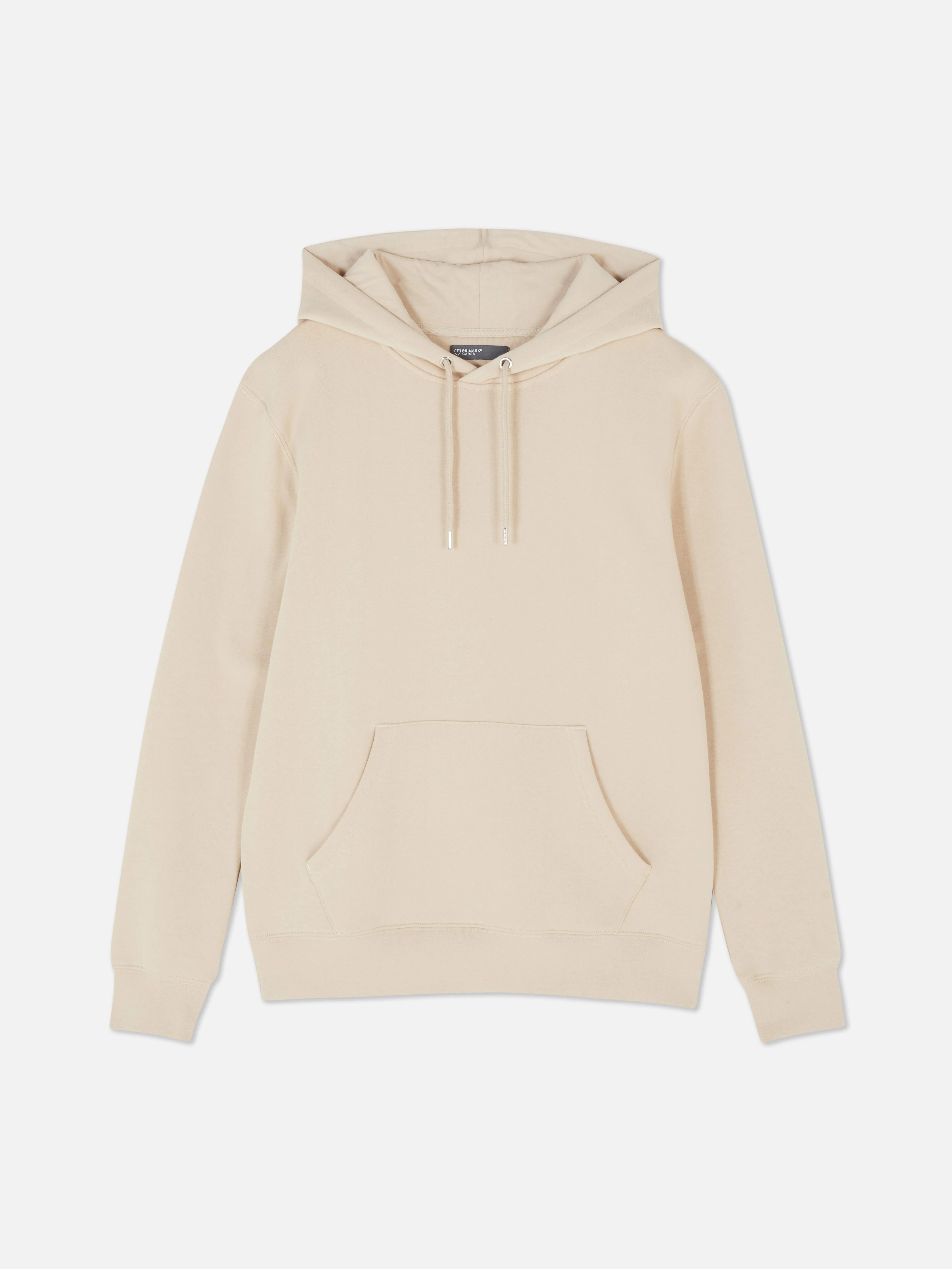 Sudadera con capucha básica y cordón de ajuste