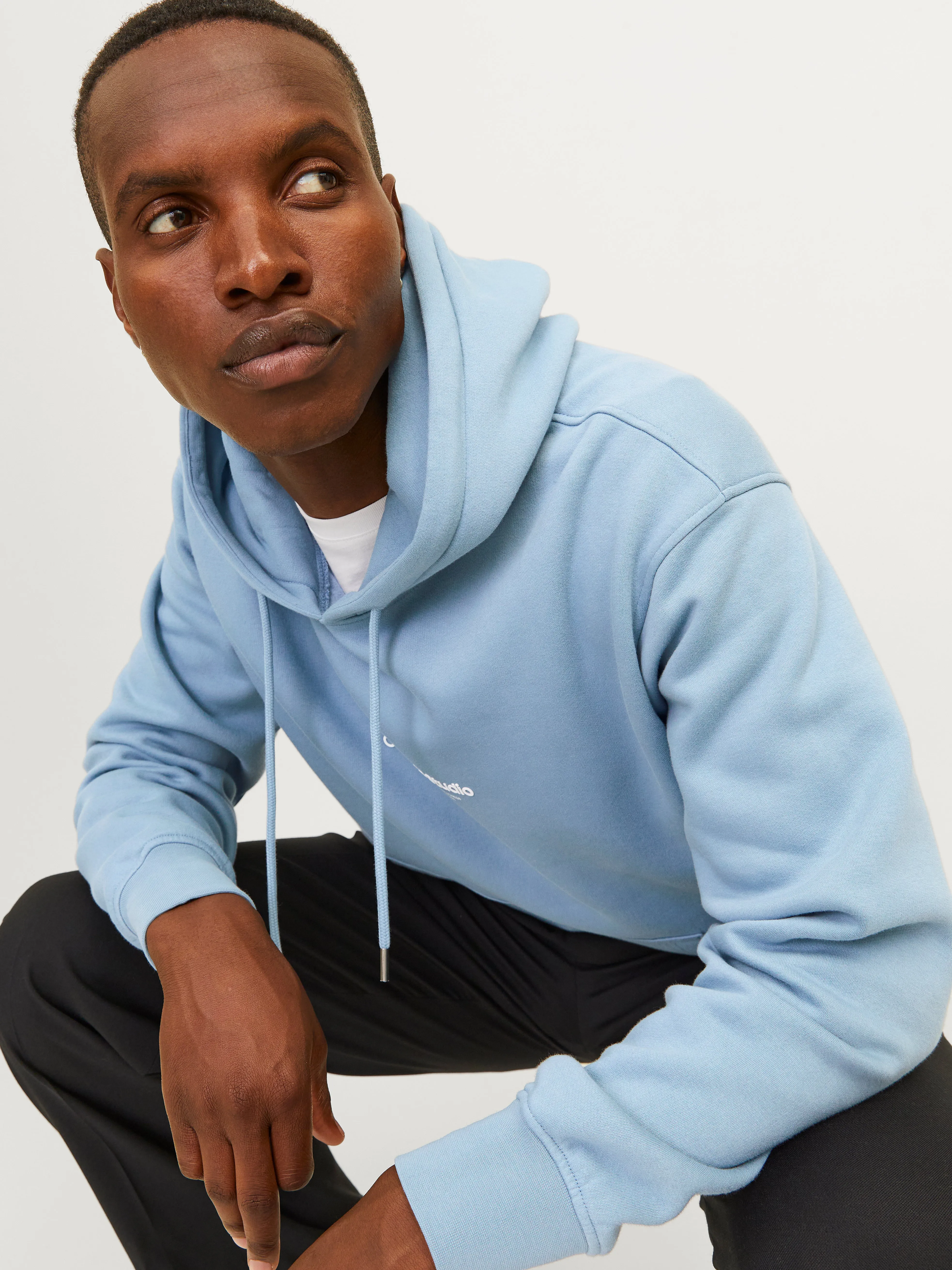 Sudadera con capucha Estampado | Azul claro | Jack & Jones®
