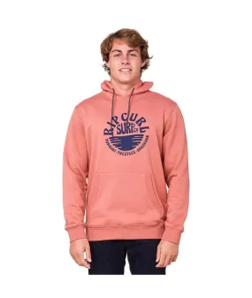 Sudadera con capucha Rip Curl Down The Line Pop Over M Light wine