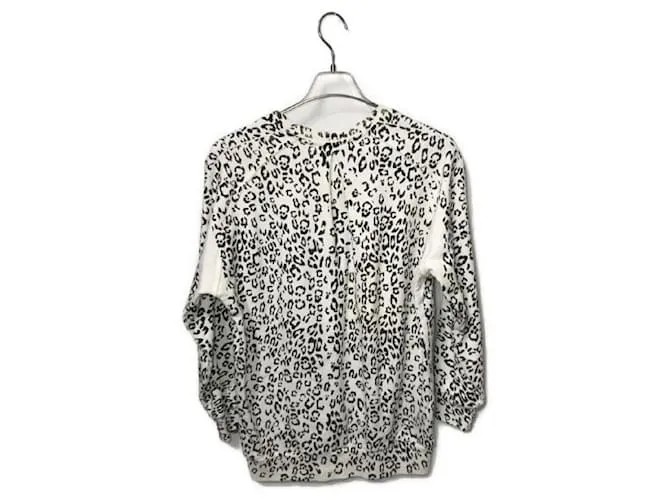 ****Sudadera con estampado de leopardo BALMAIN Negro Blanco 