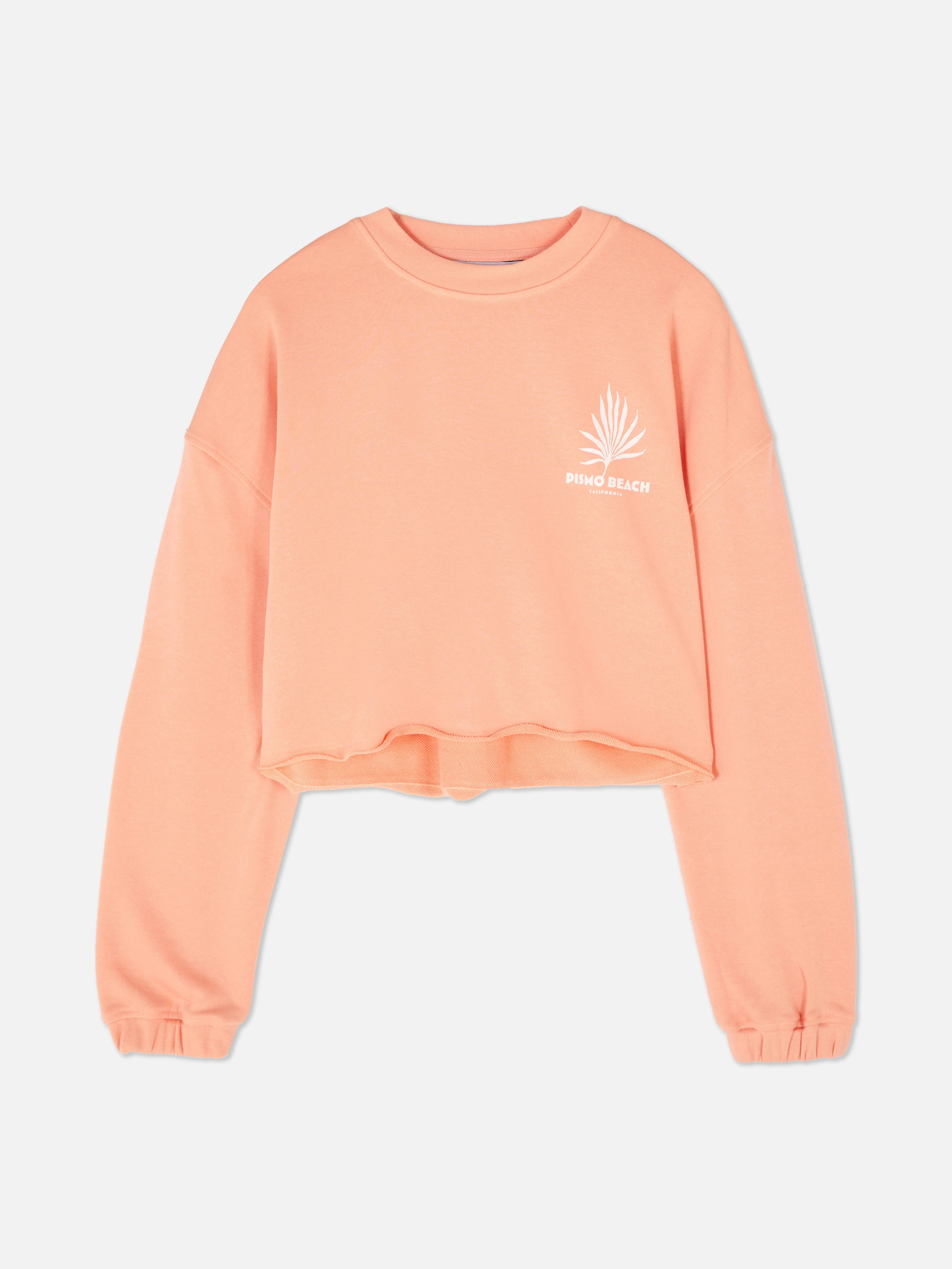 Sudadera corta a juego «Pismo Beach»