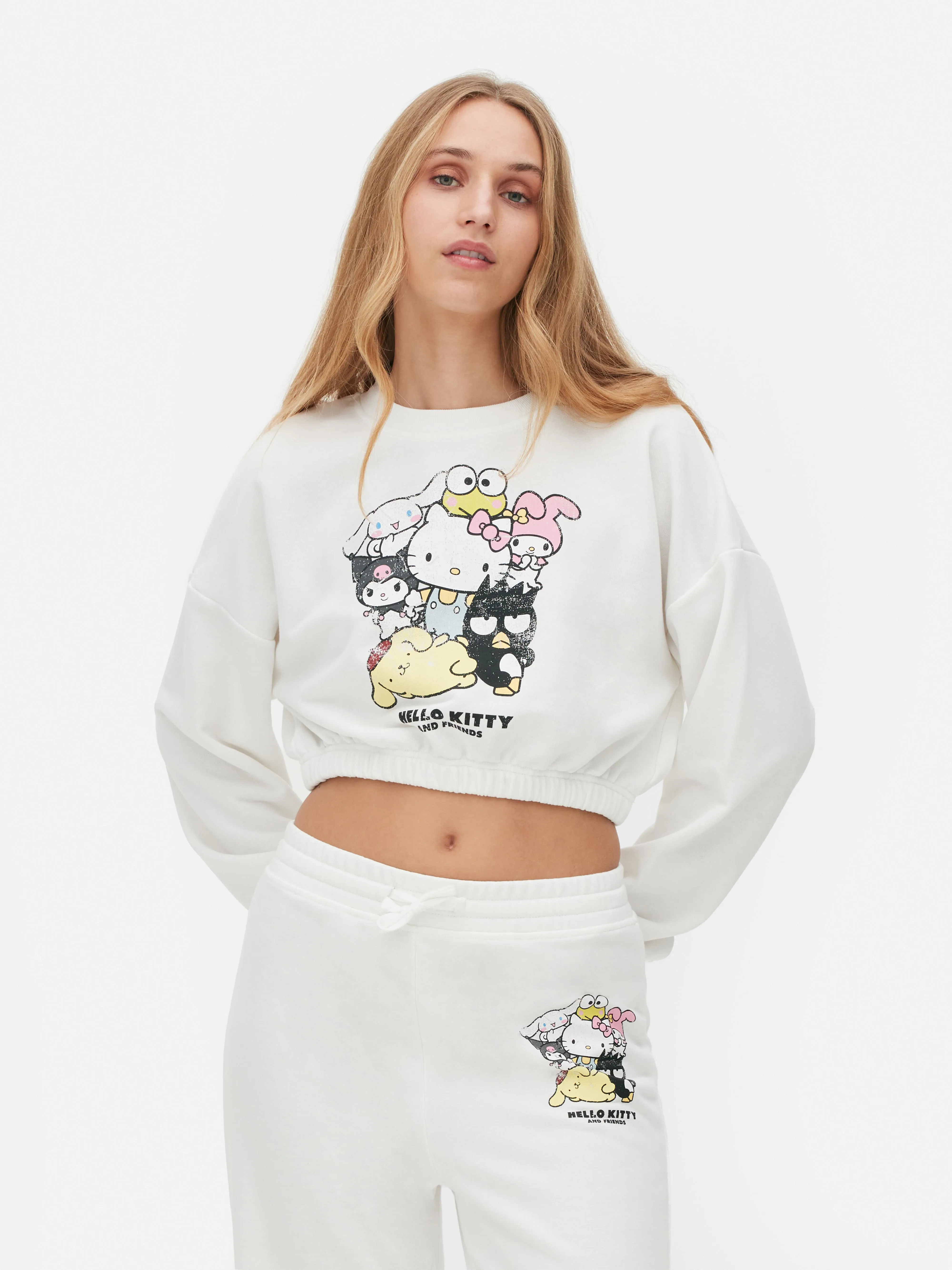 Sudadera corta de Hello Kitty