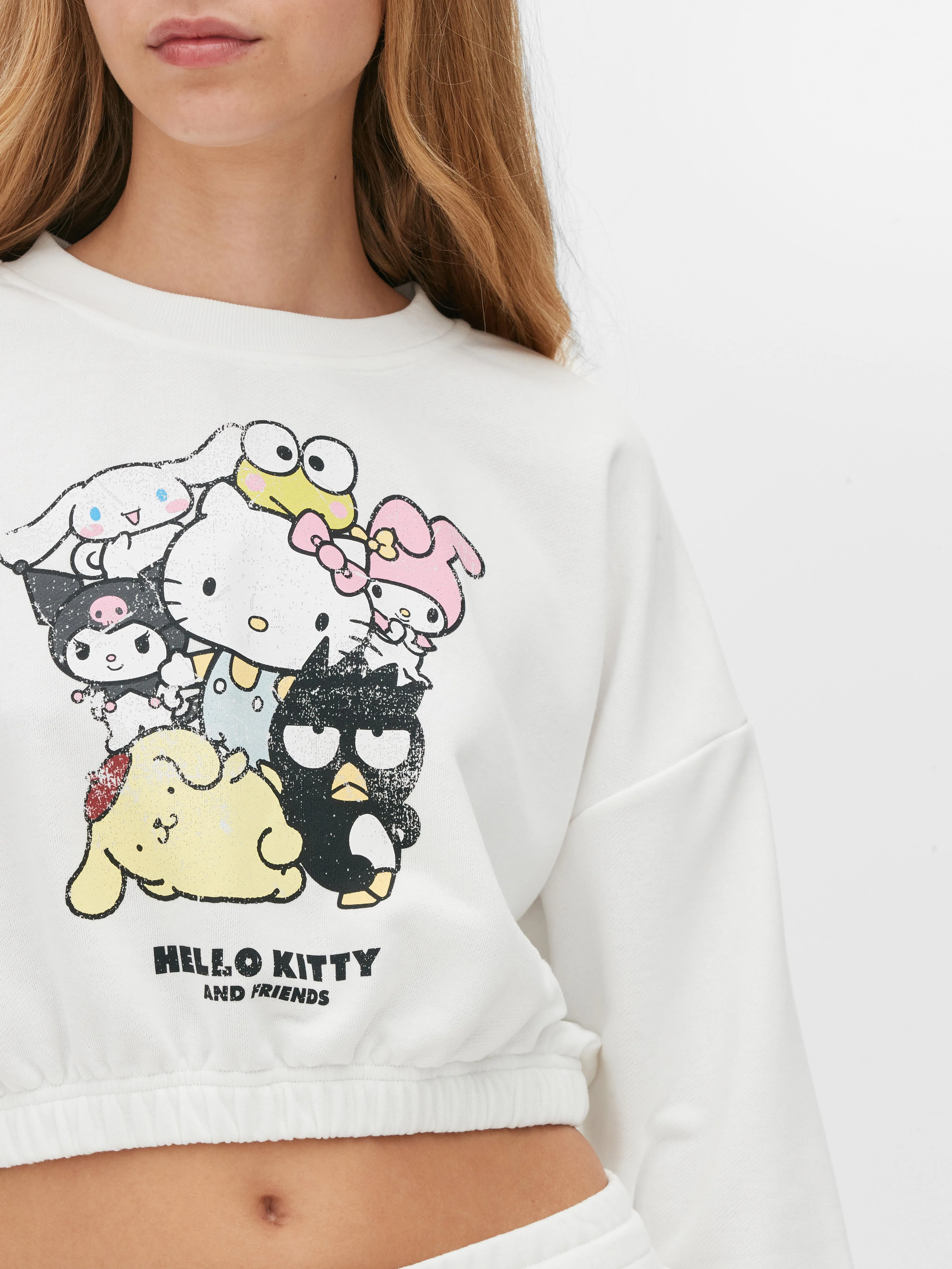 Sudadera corta de Hello Kitty