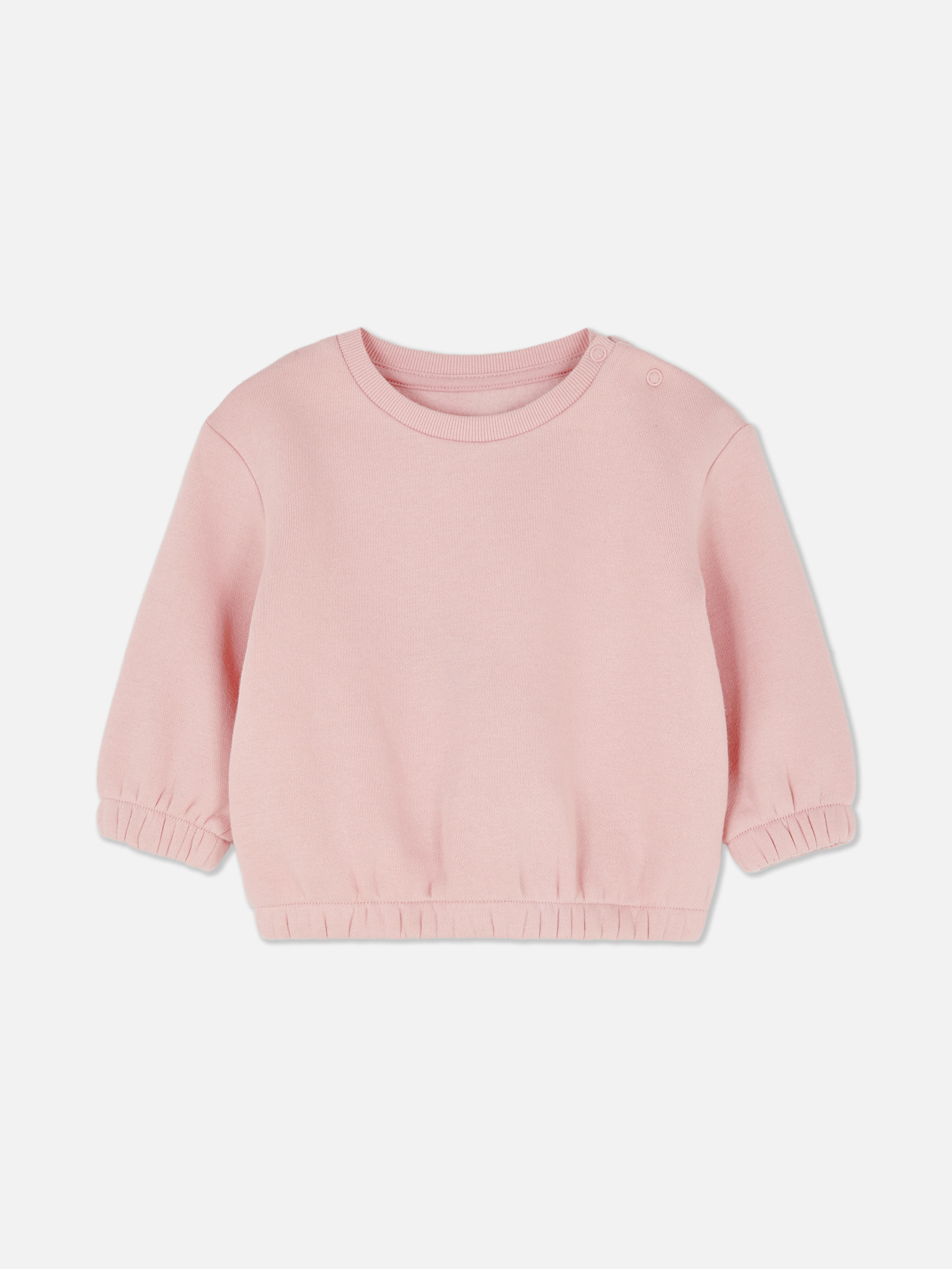 Sudadera de cuello redondo combinable