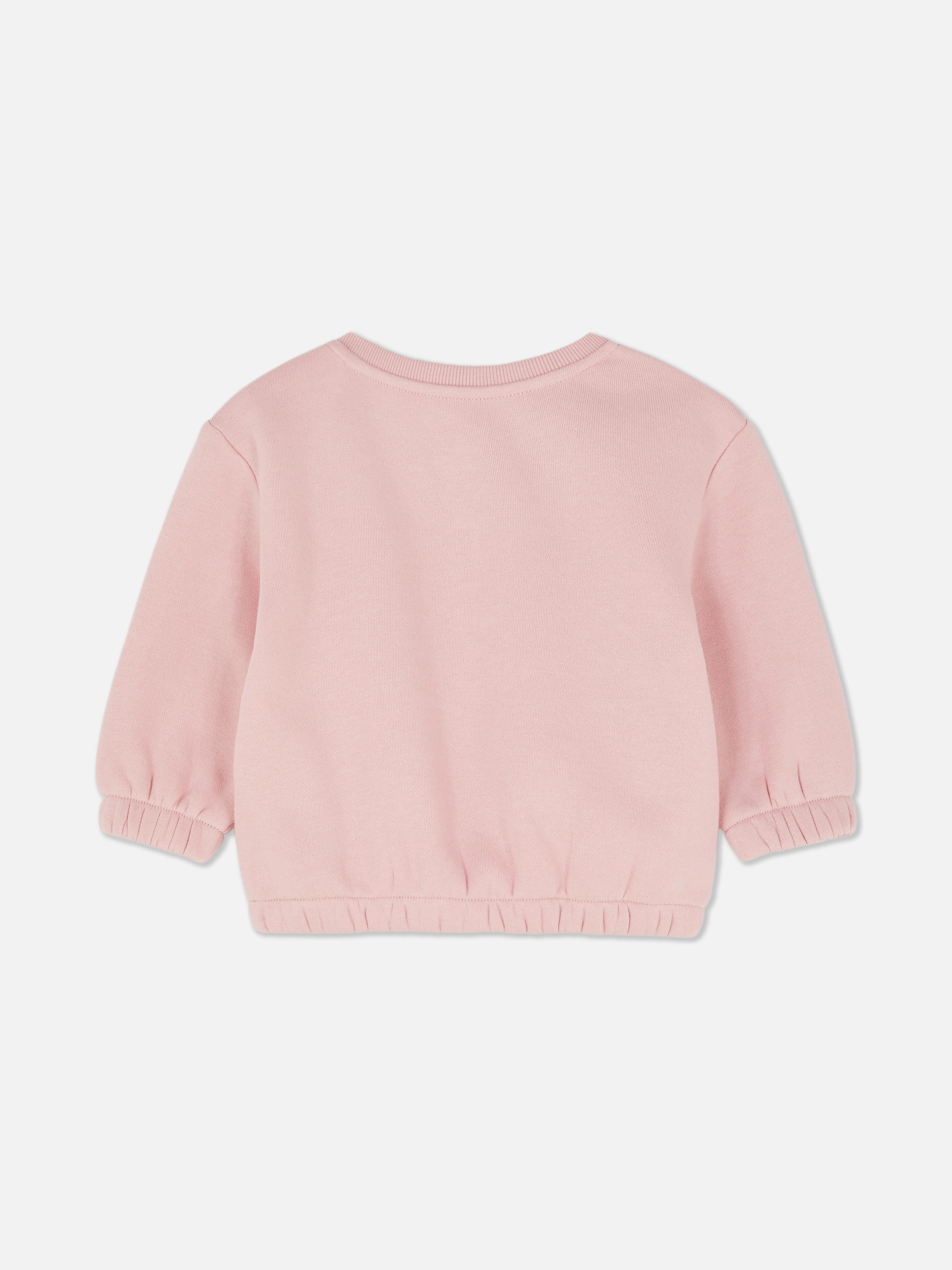 Sudadera de cuello redondo combinable