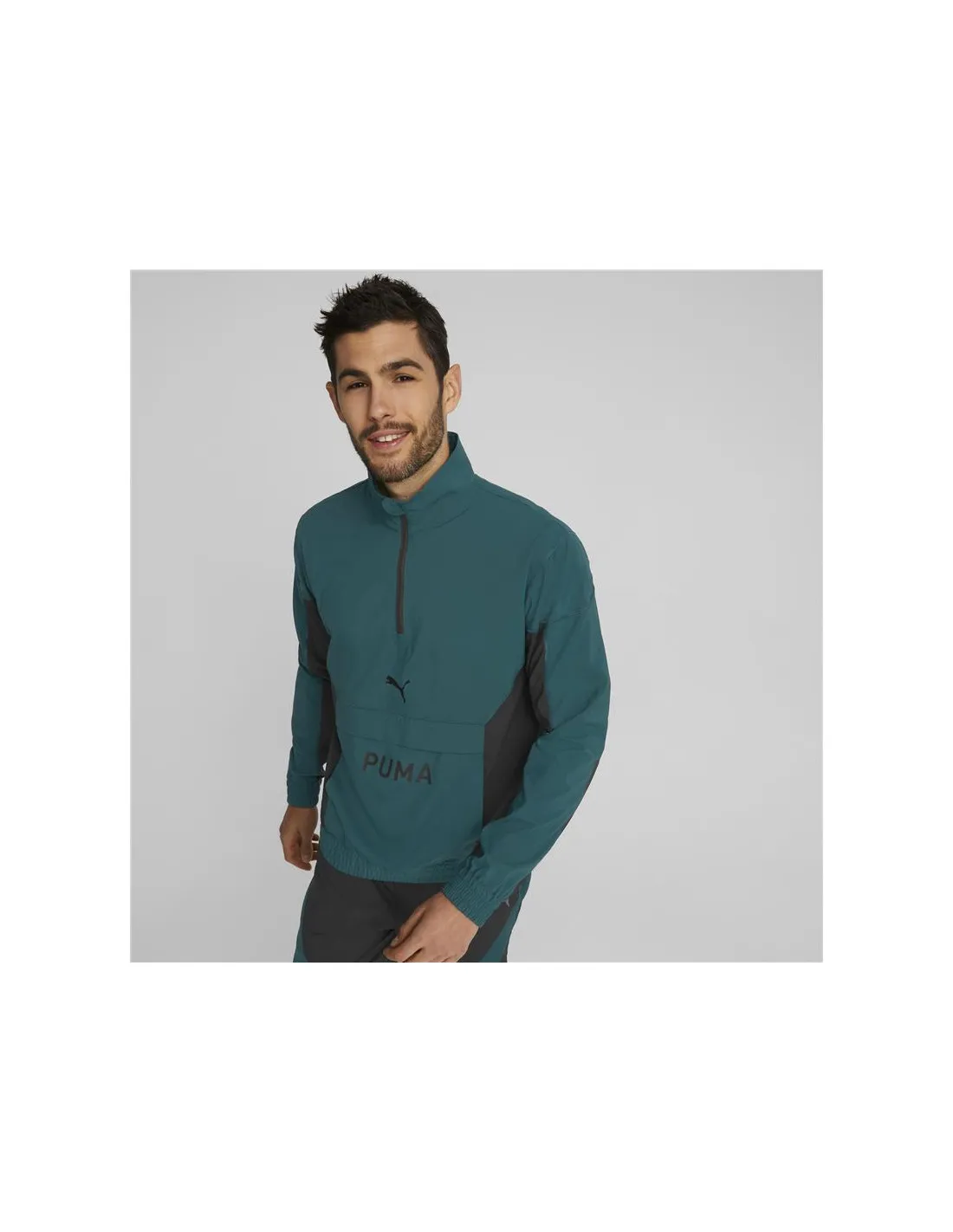 Sudadera de fitness Puma Fit Woven training Hombre Green