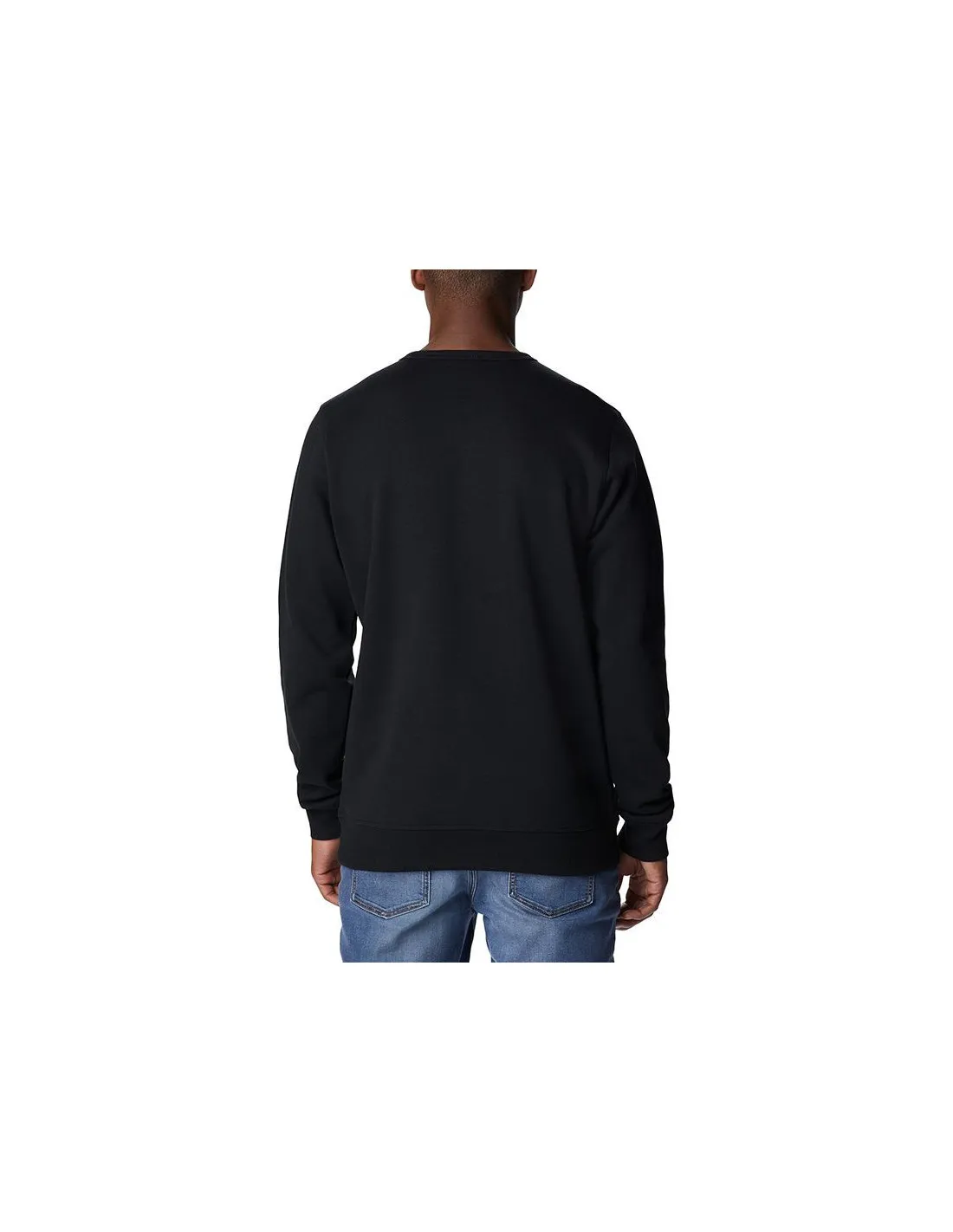 Sudadera de Montaña Columbia™ Logo Fleece Crew Negro Hombre