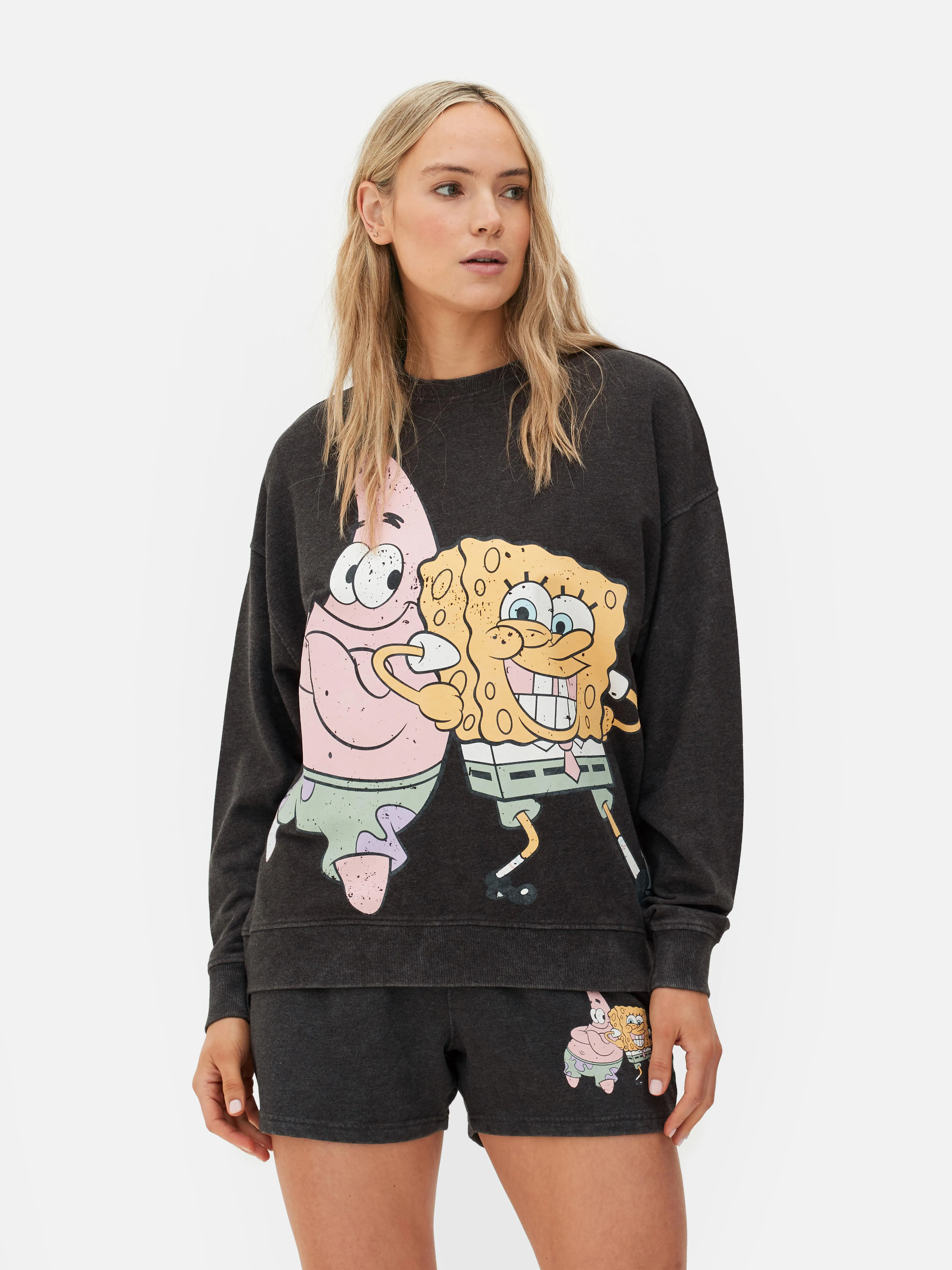 Sudadera de pijama para mujer de Bob Esponja