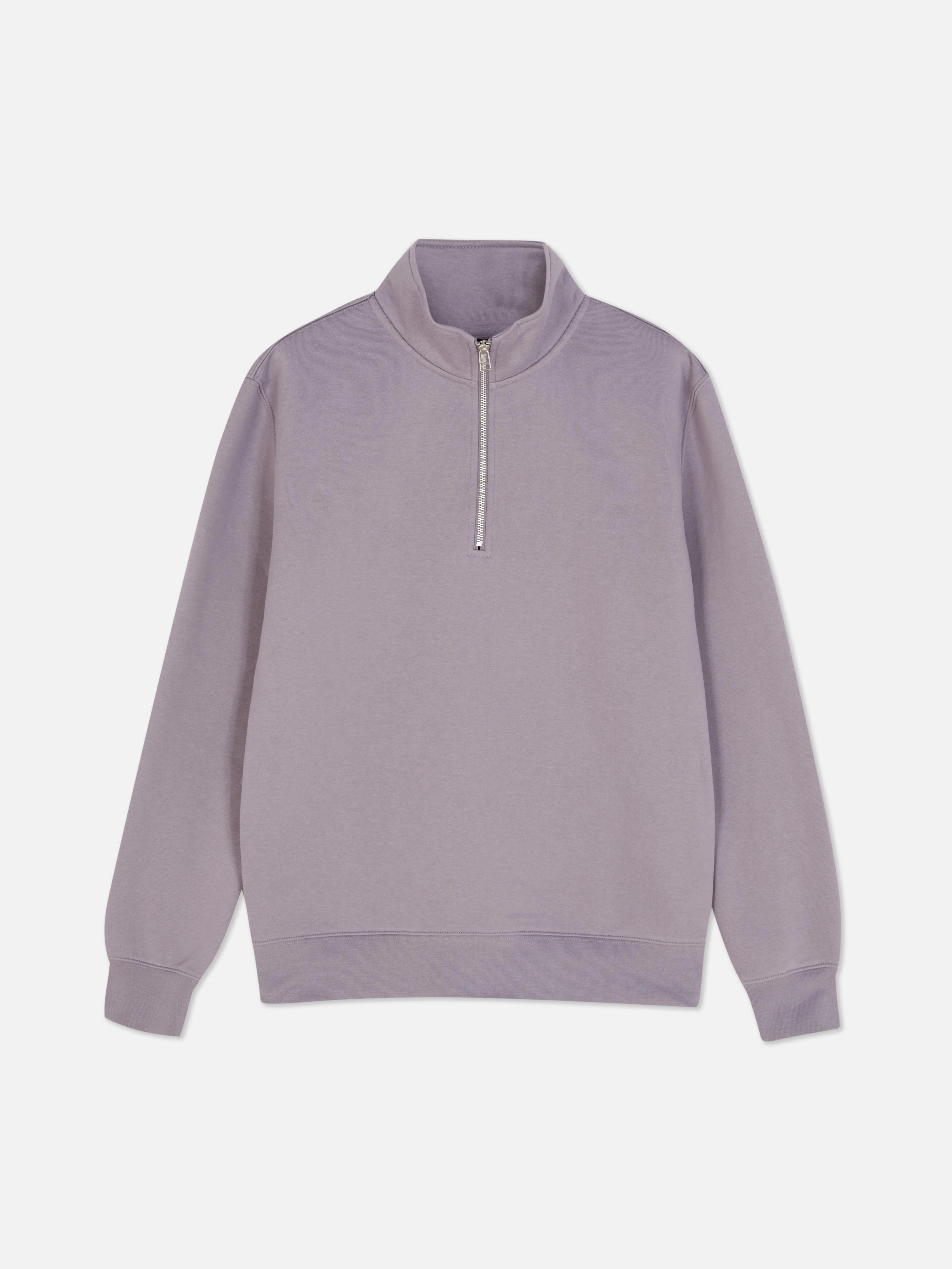 Sudadera Essential con media cremallera