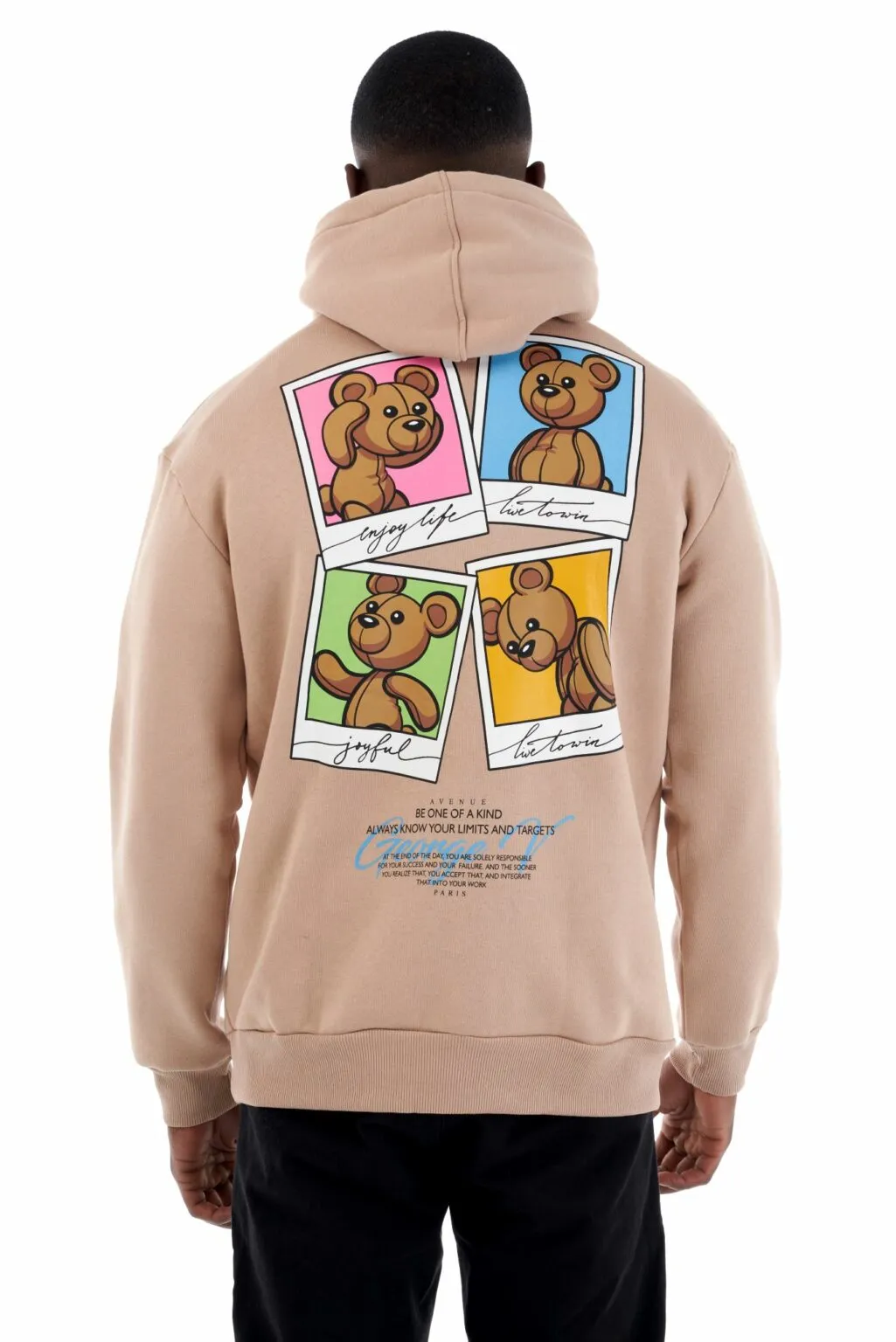 SUDADERA GEORGE V  GV10027 BEIGE