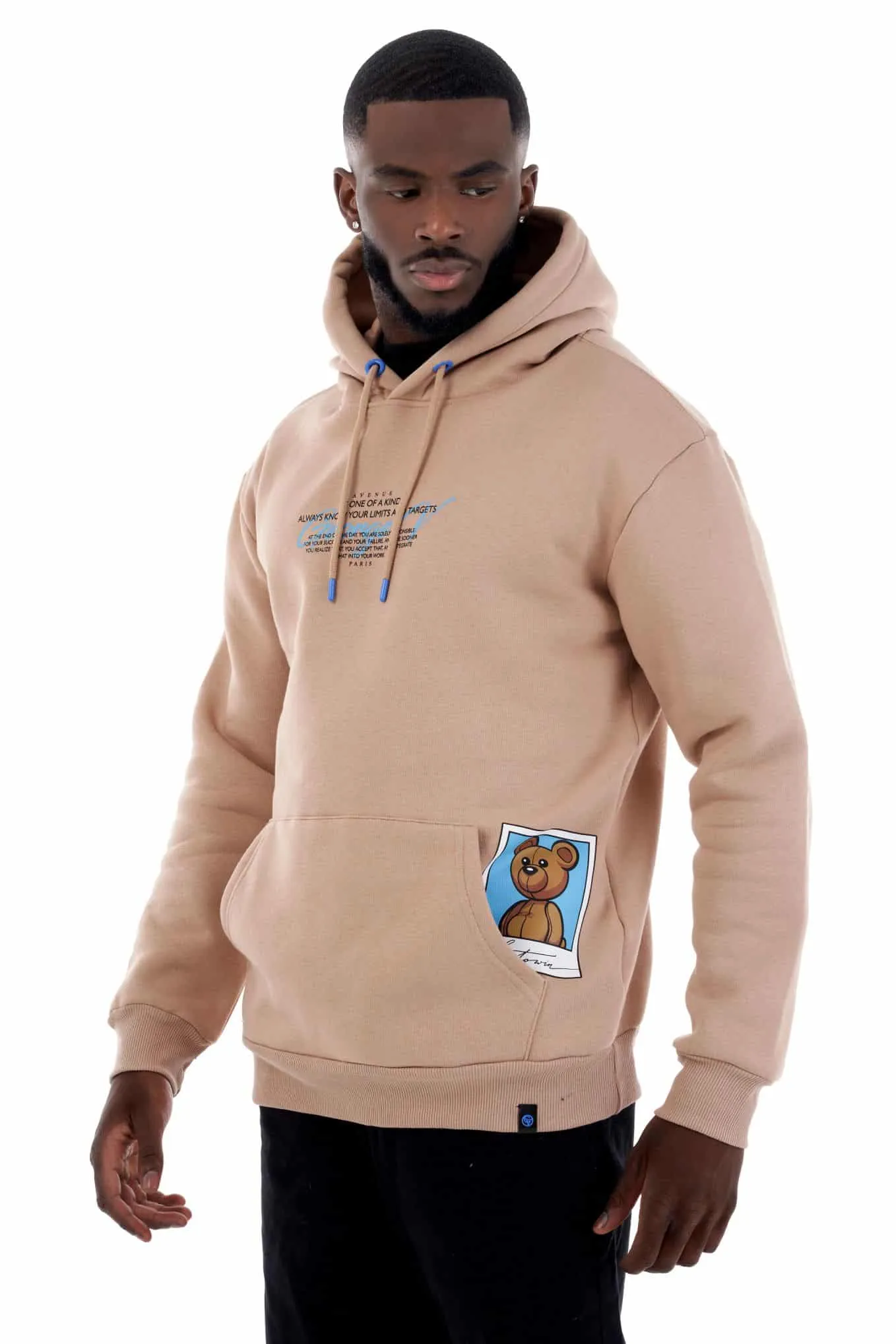 SUDADERA GEORGE V  GV10027 BEIGE