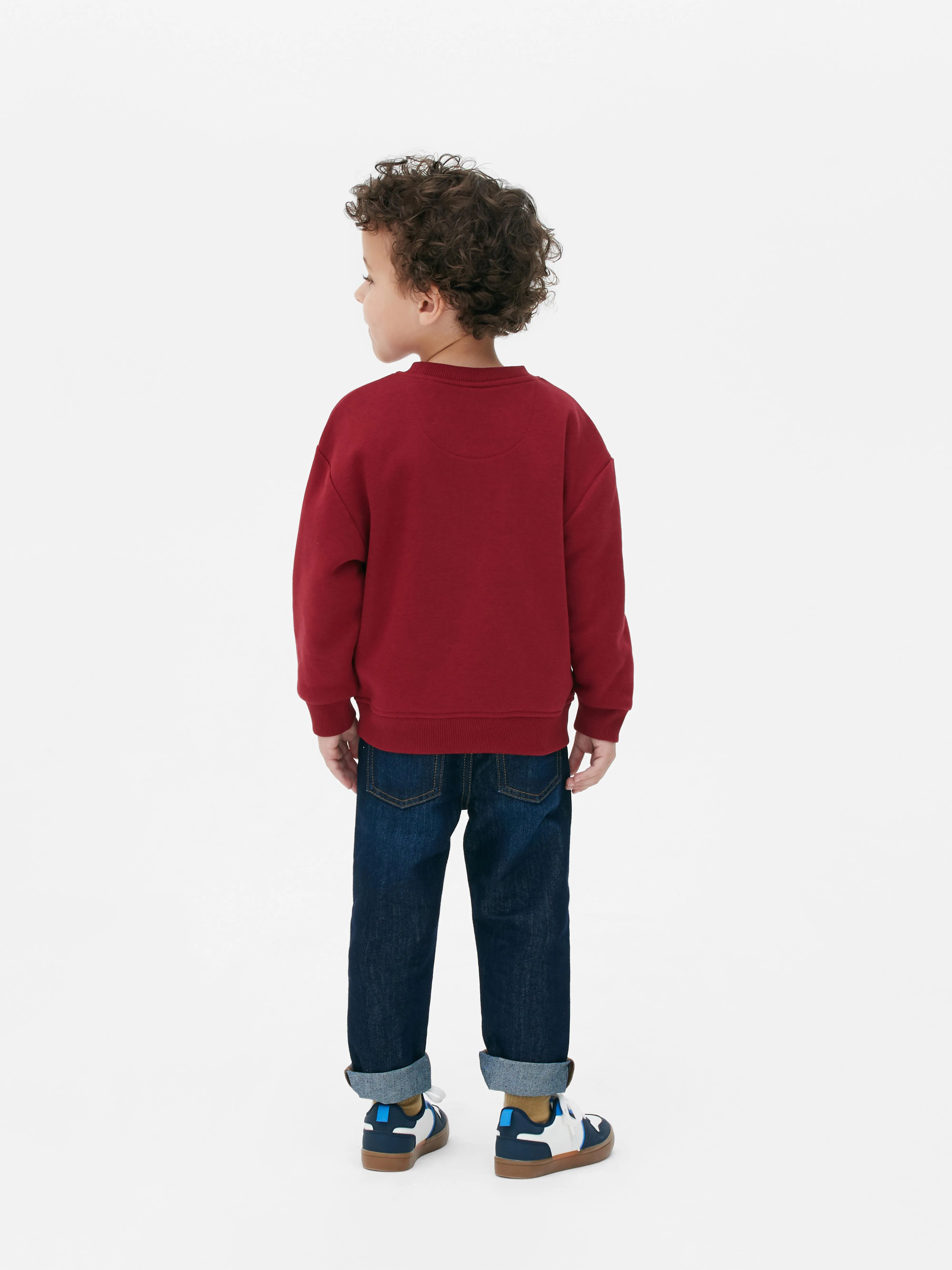 Sudadera gráfica de cuello redondo