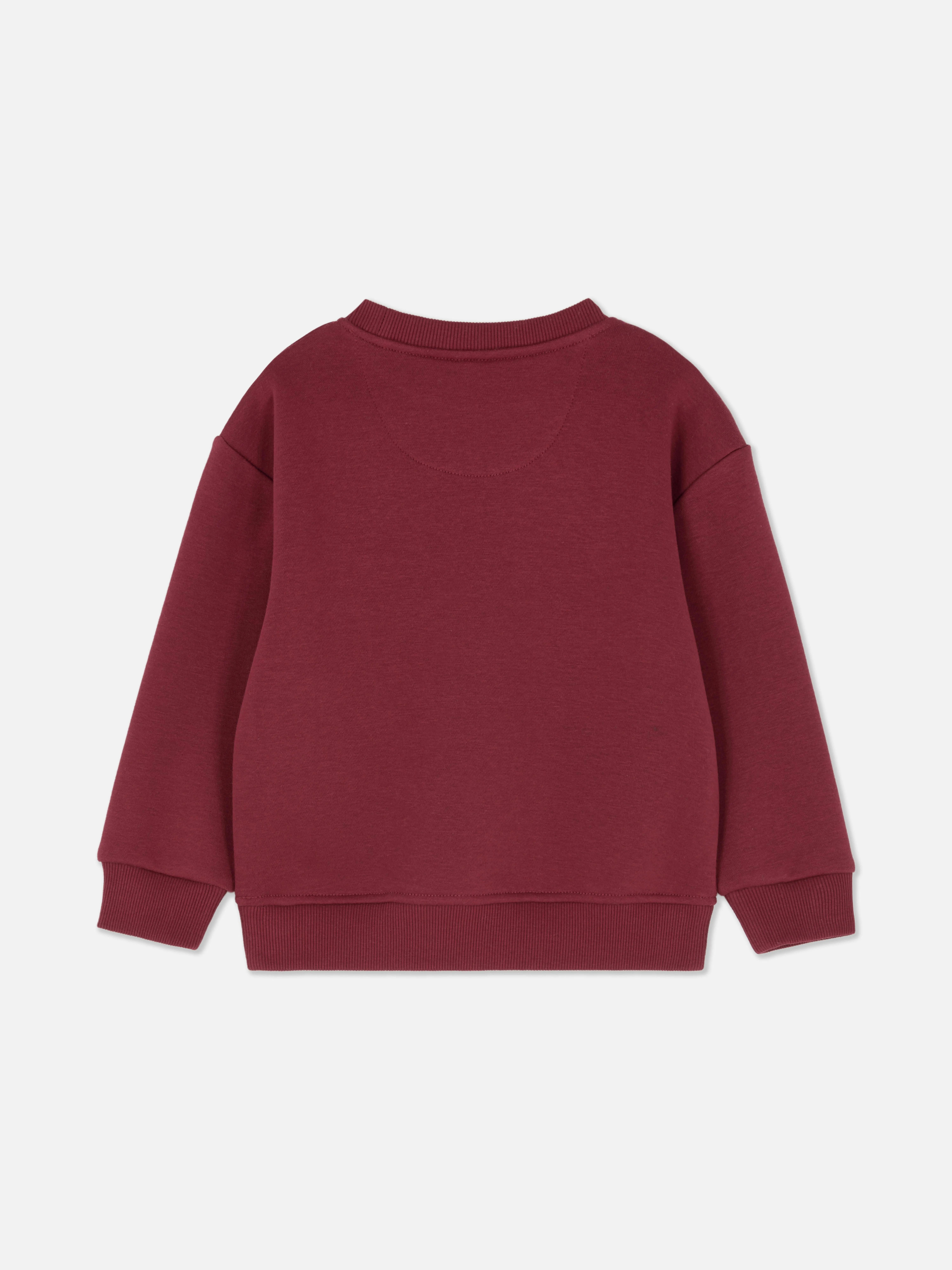 Sudadera gráfica de cuello redondo