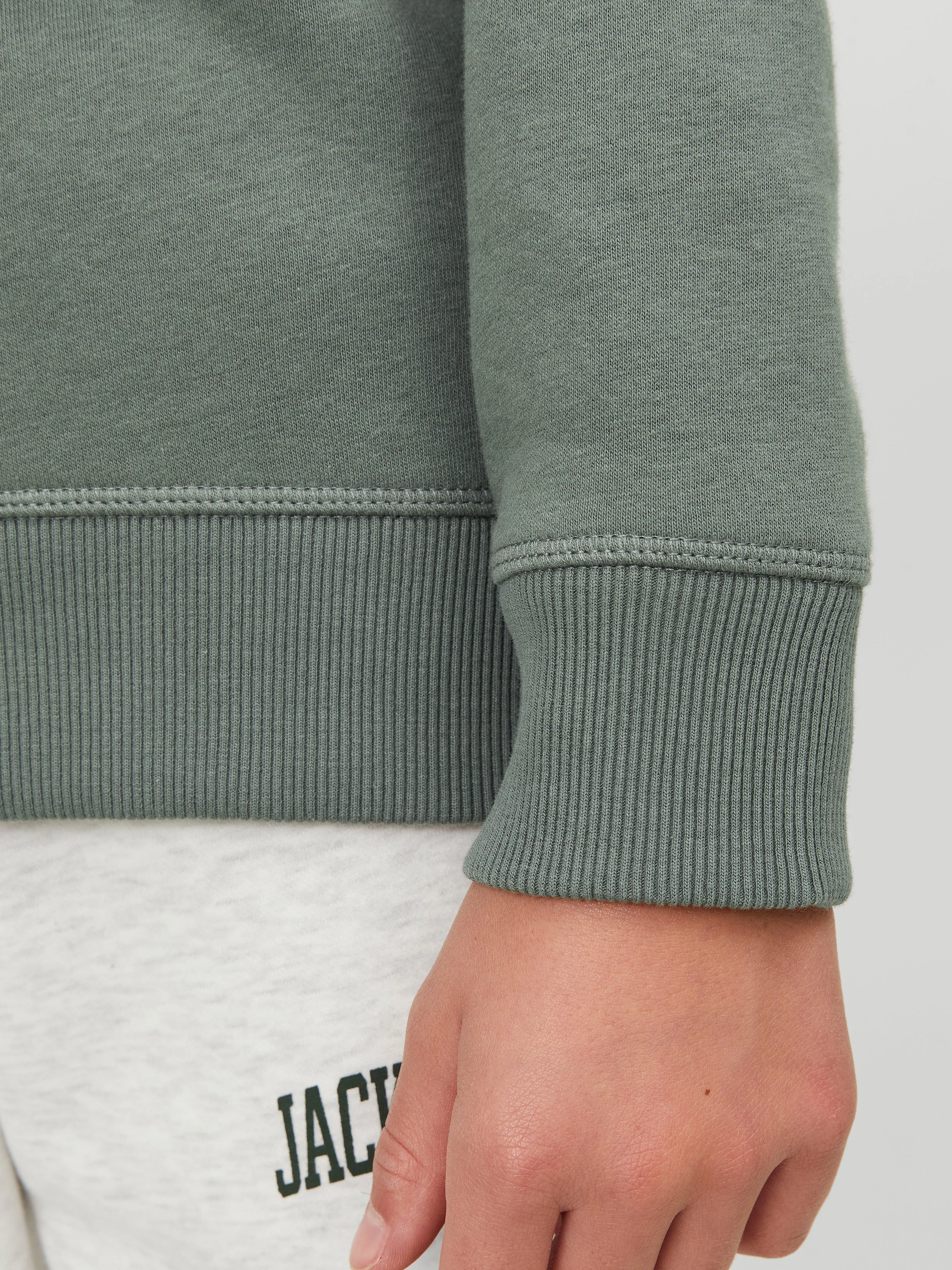 Sudadera Logotipo Junior | Verde intermedio | Jack & Jones®