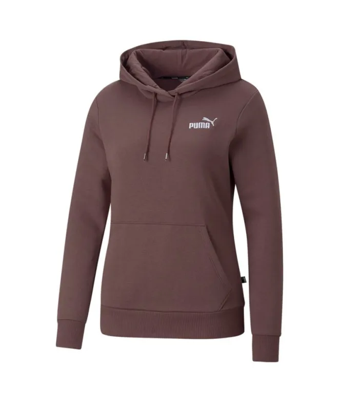 Sudadera Puma Essentials+ Embroidery Mujer Brown