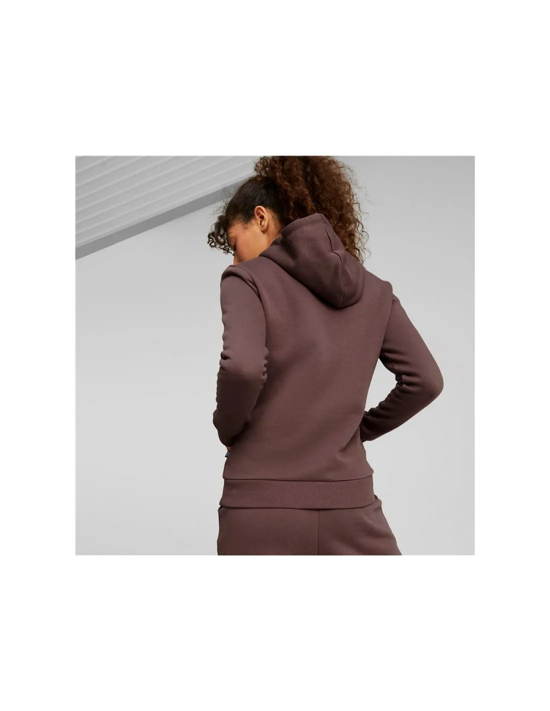 Sudadera Puma Essentials+ Embroidery Mujer Brown
